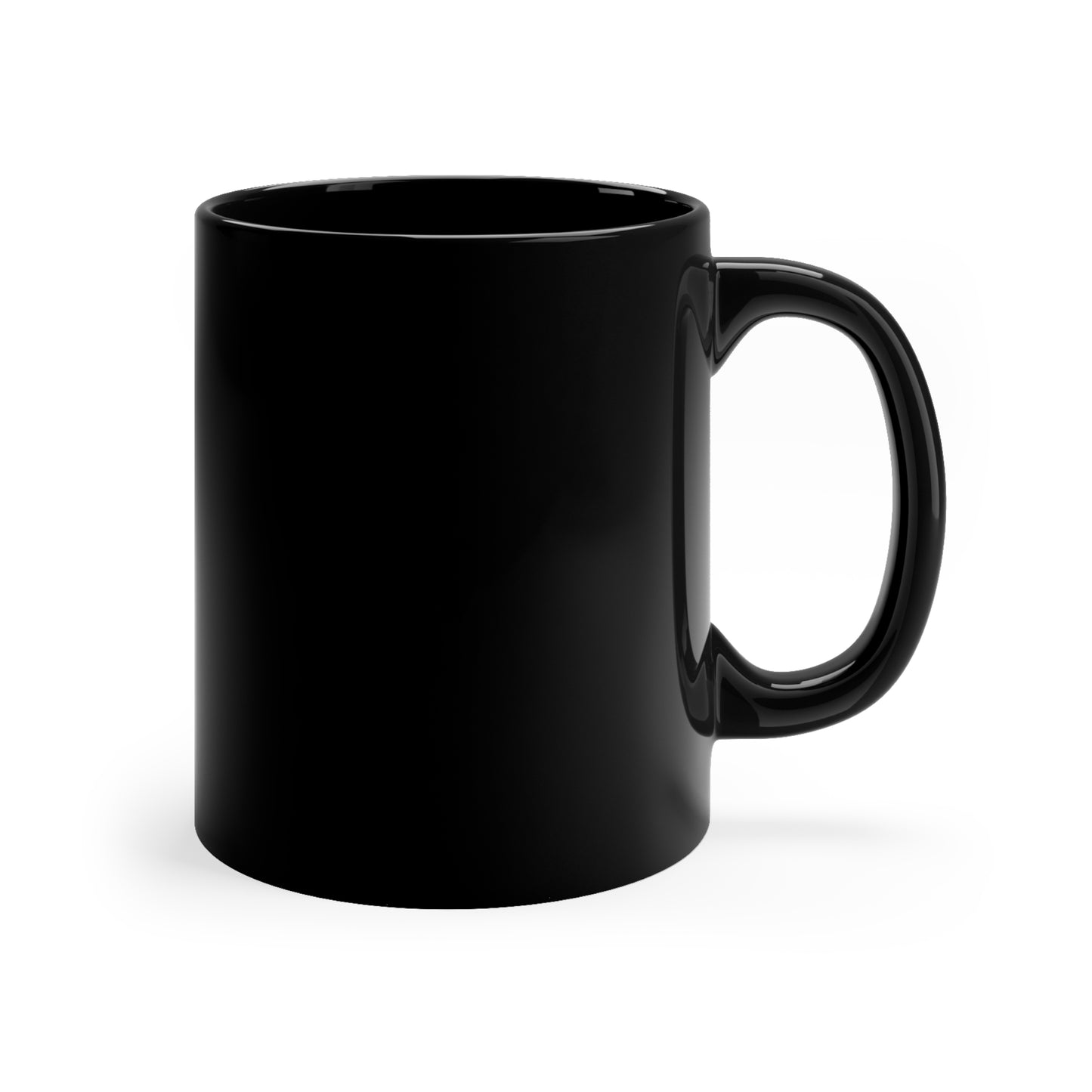 Skeleton Kiss 11oz Black Mug