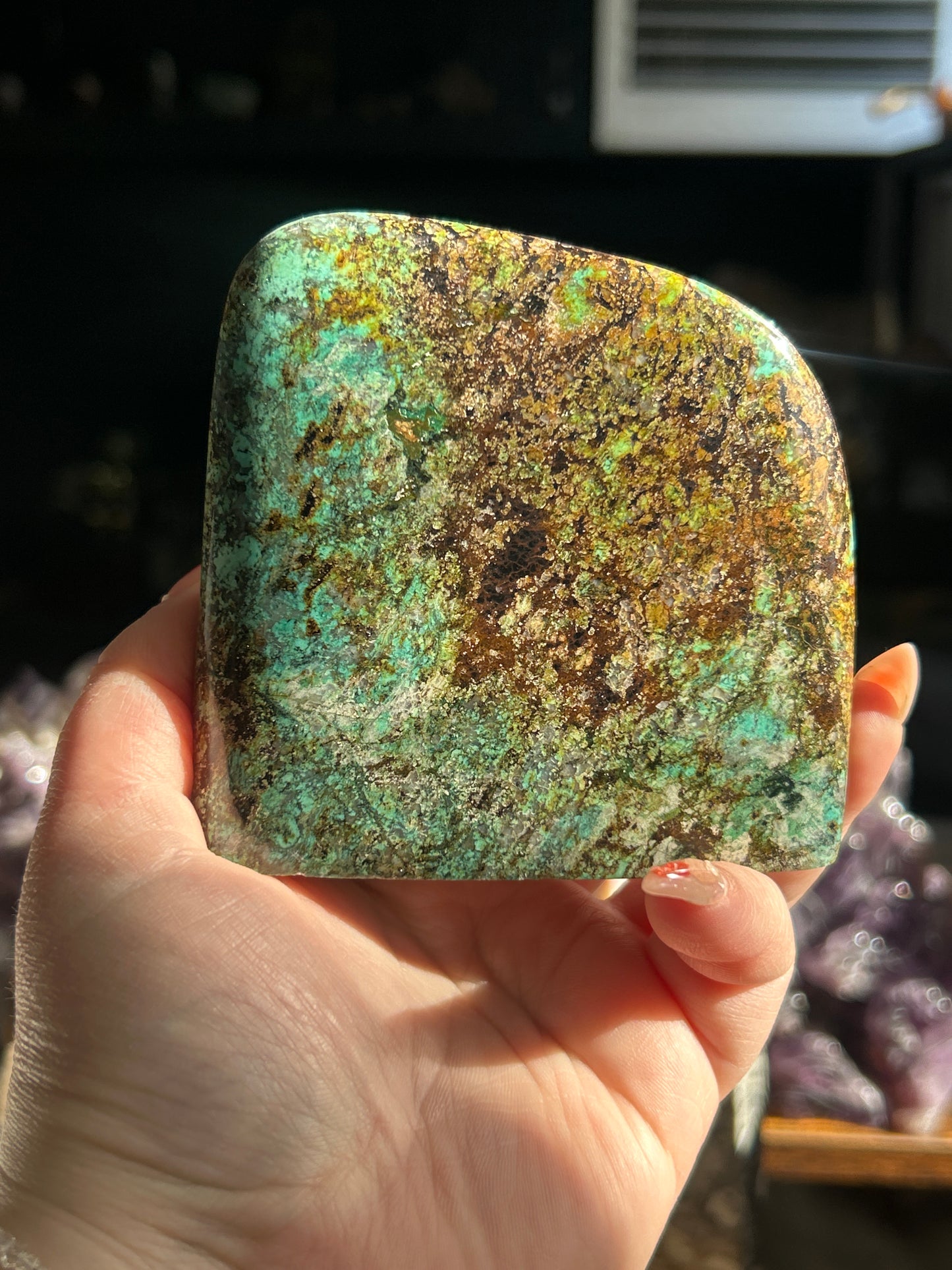 African Turquoise Free Form