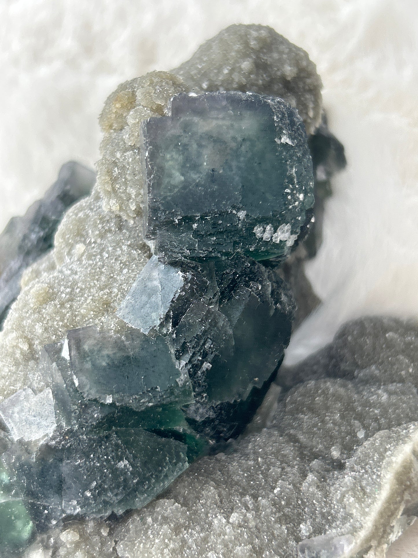 Green Fluorite Specimen