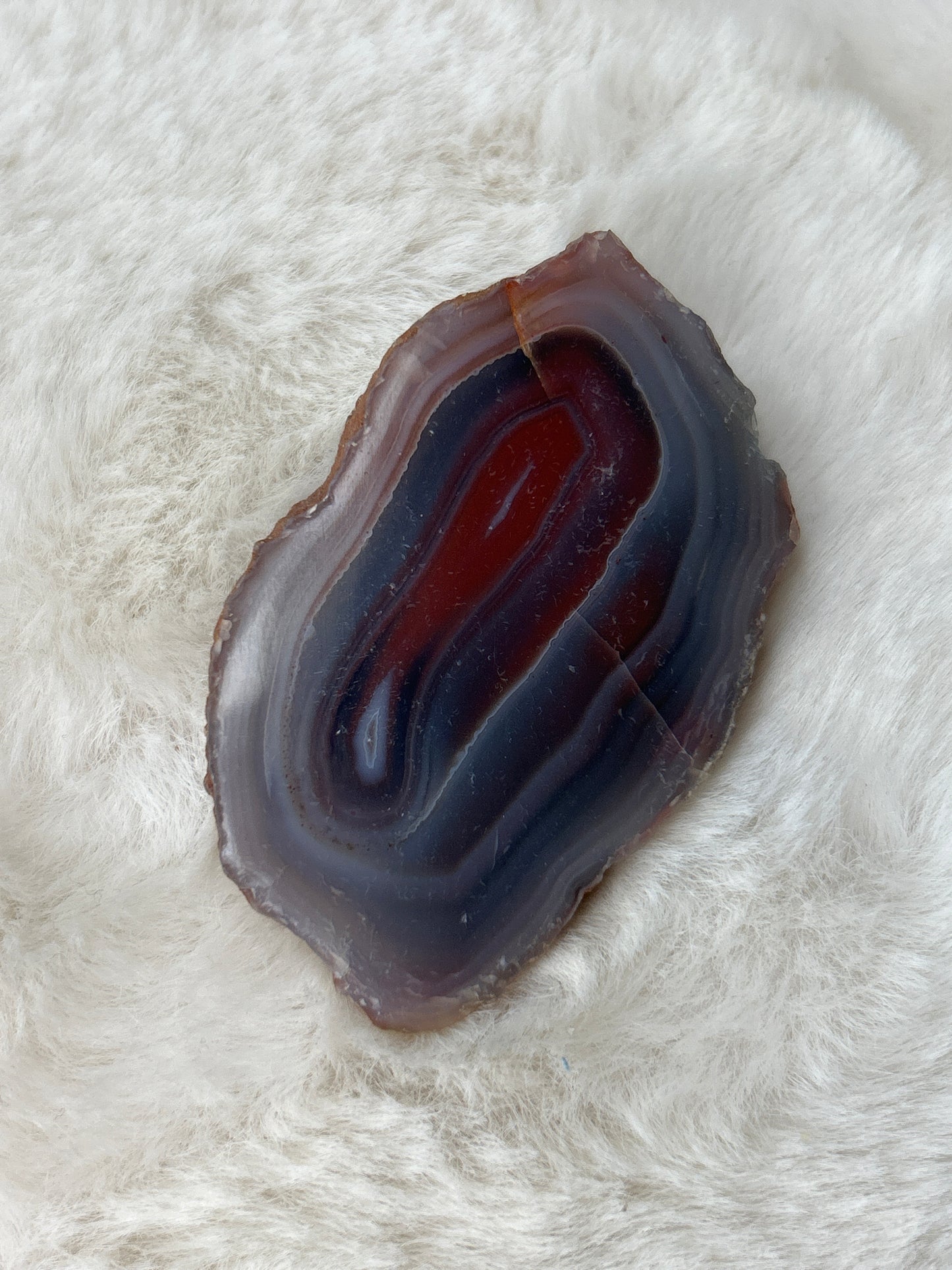 Red Sashe River Agate- Zimbabwe