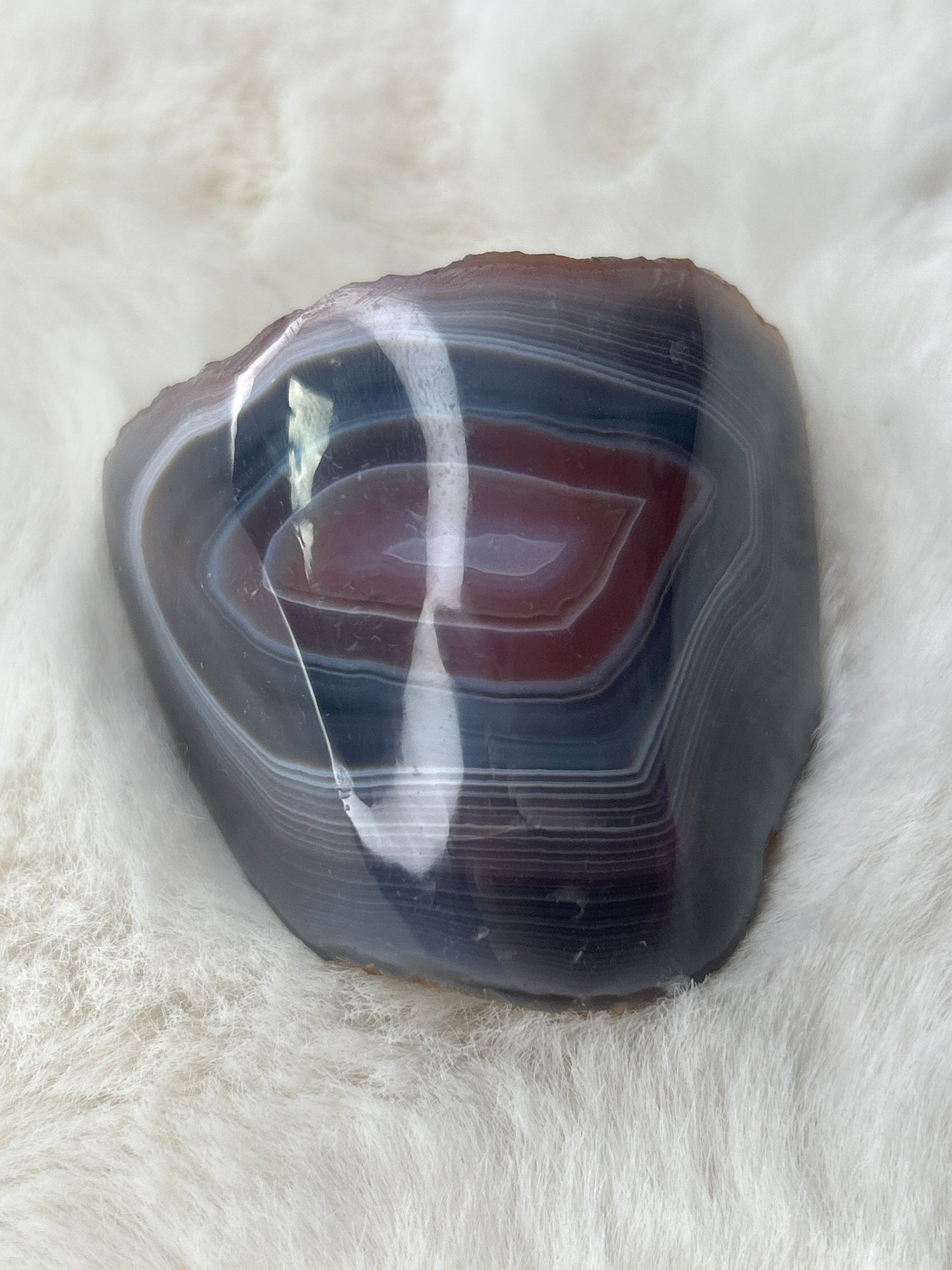 Red Sashe River Agate - Zimbabwe