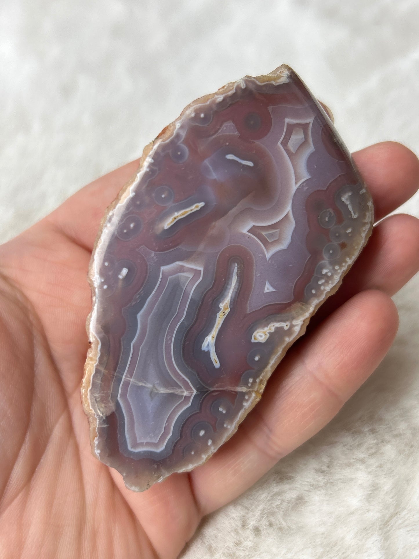 Red Sashe River Agate- Zimbabwe