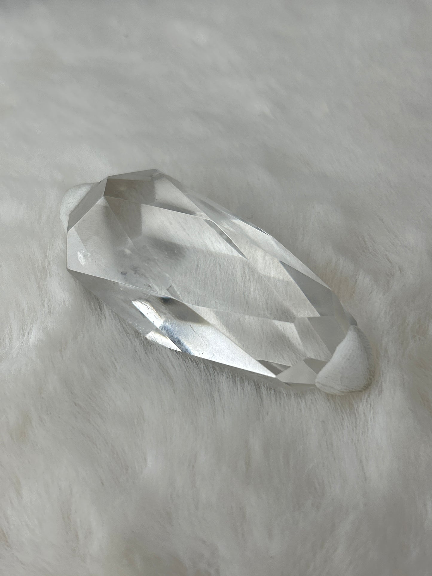 Faceted Clear Quartz DT