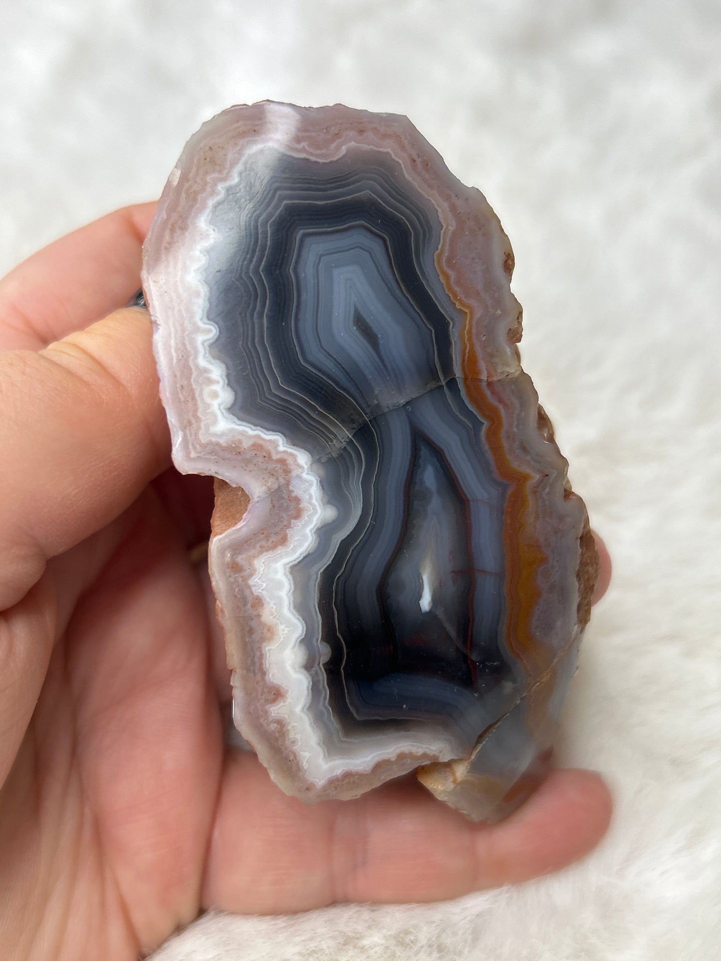 Red Sashe River Agate- Zimbabwe