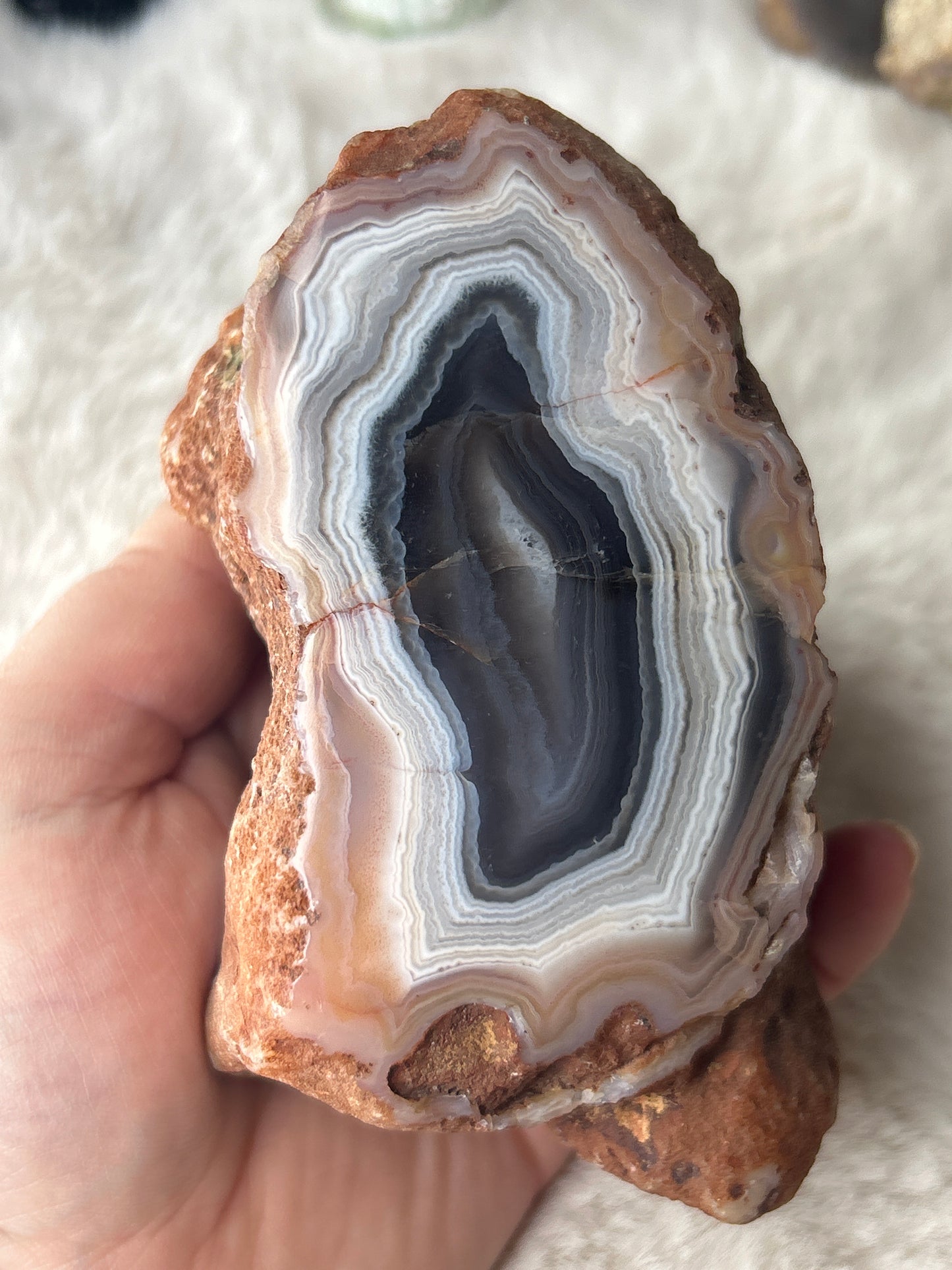 Red Sashe River Agate - Zimbabwe