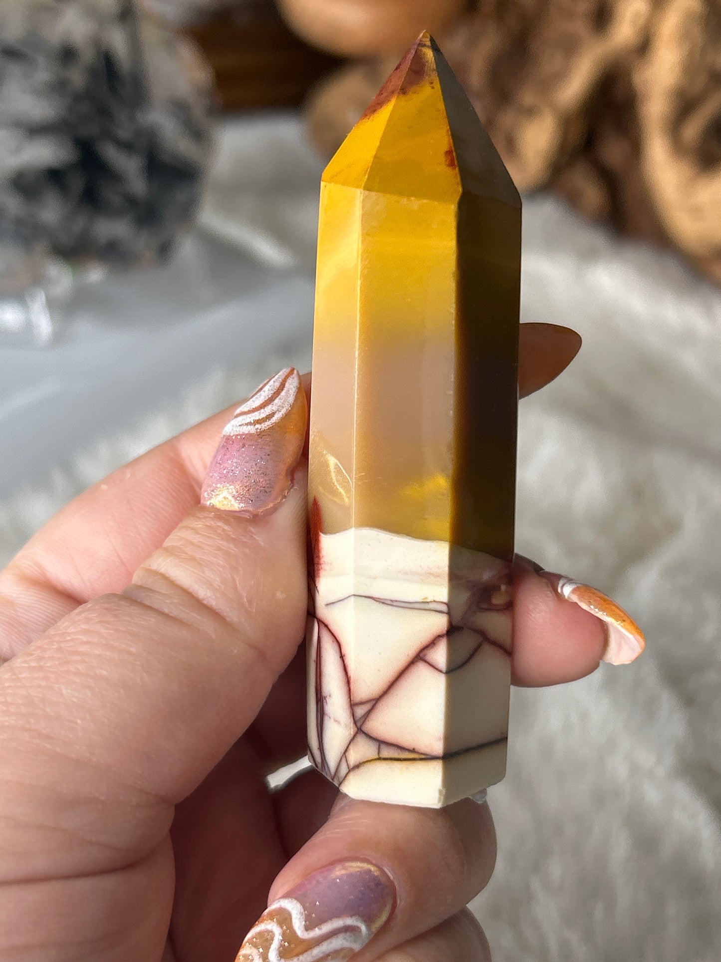 Imperfect* Mookaite Jasper Tower