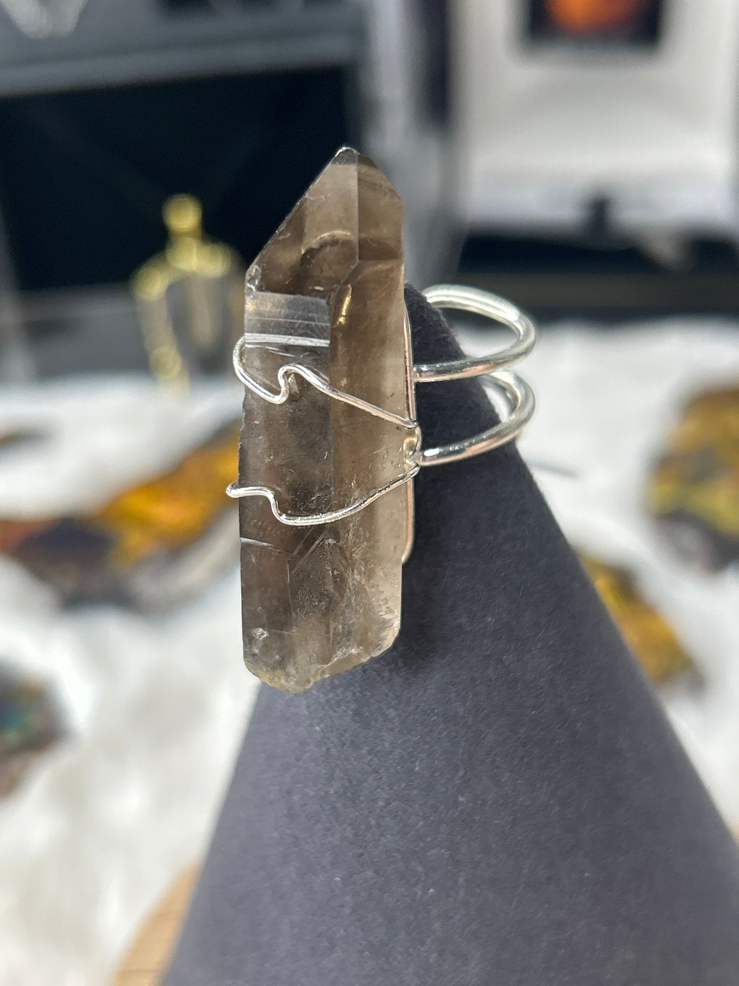 Smokey Quartz Ring