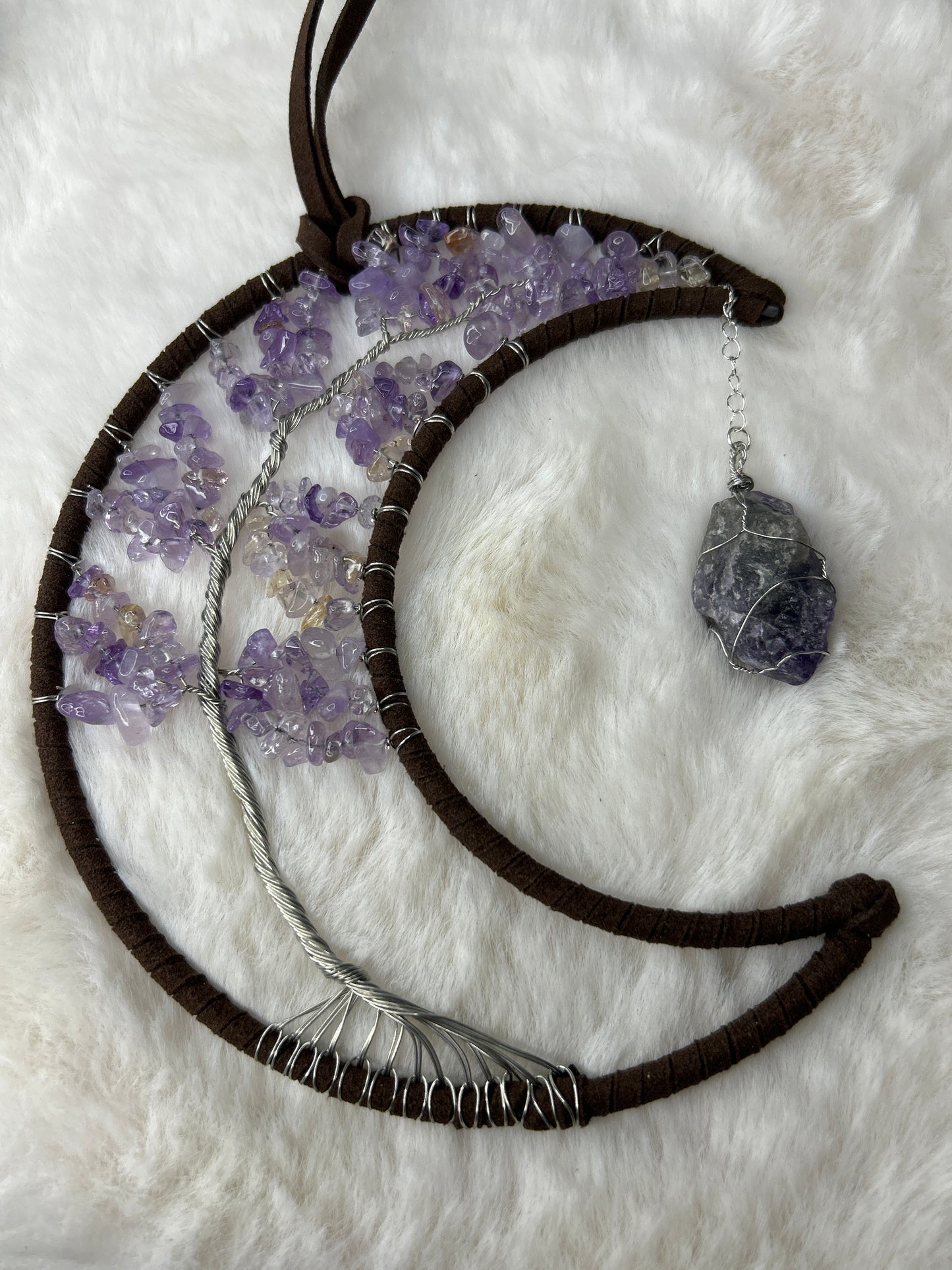 Amethyst Moon Wall Hanging