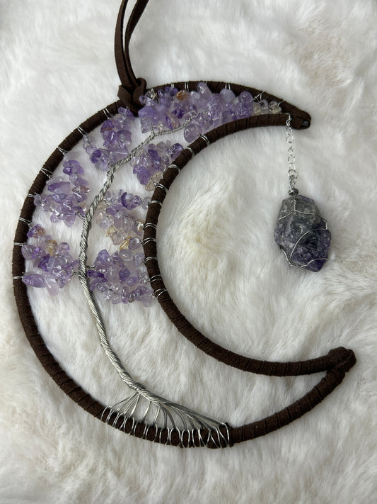 Amethyst Moon Wall Hanging