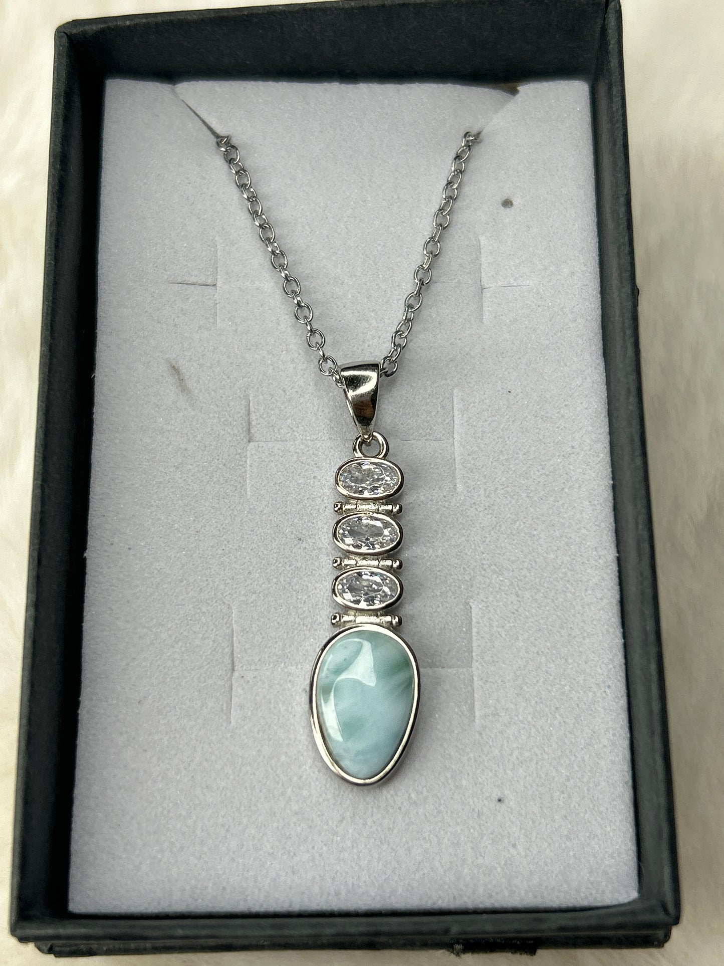 Larimar Necklace