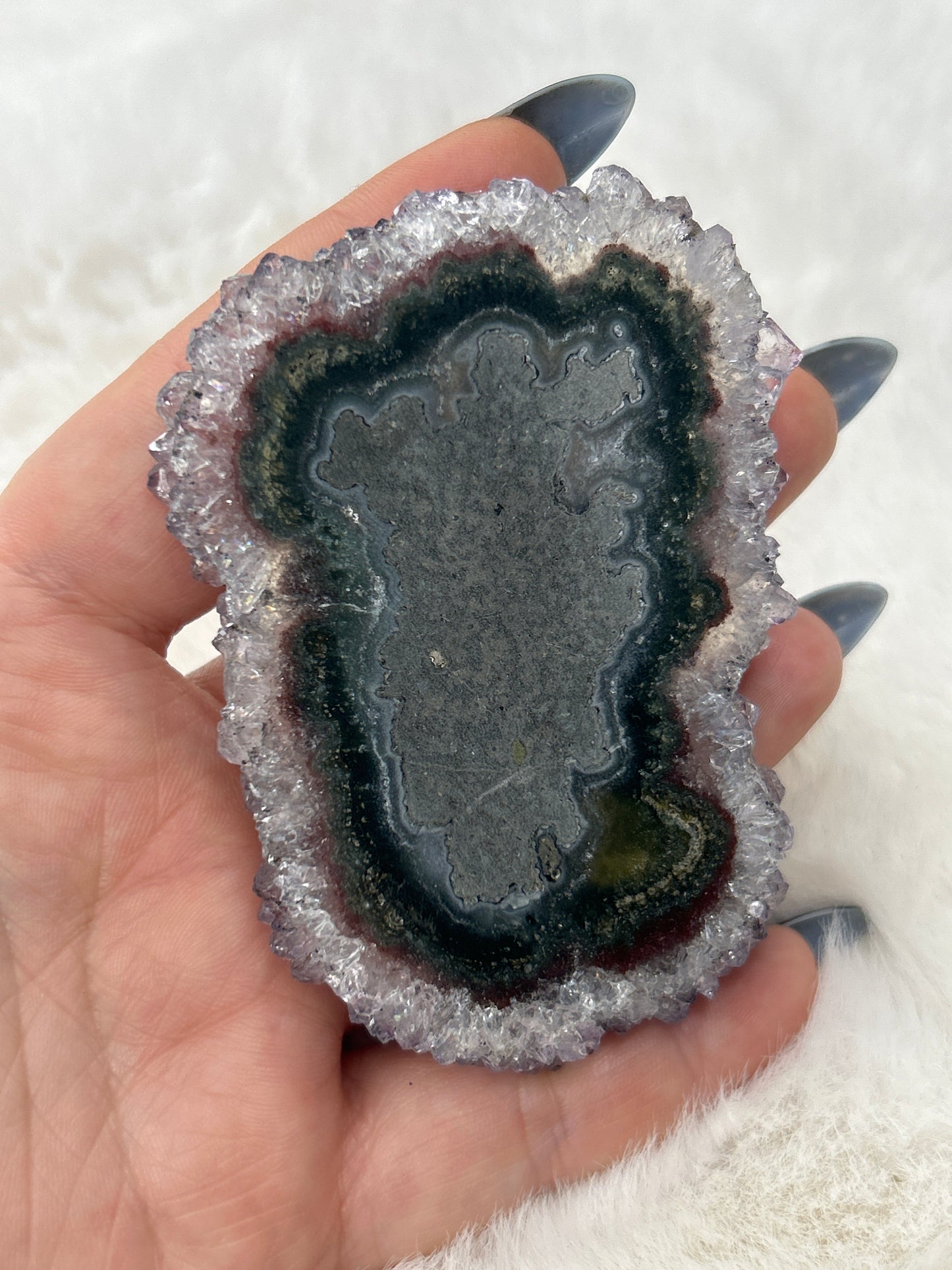 Amethyst Stalactite on Stand