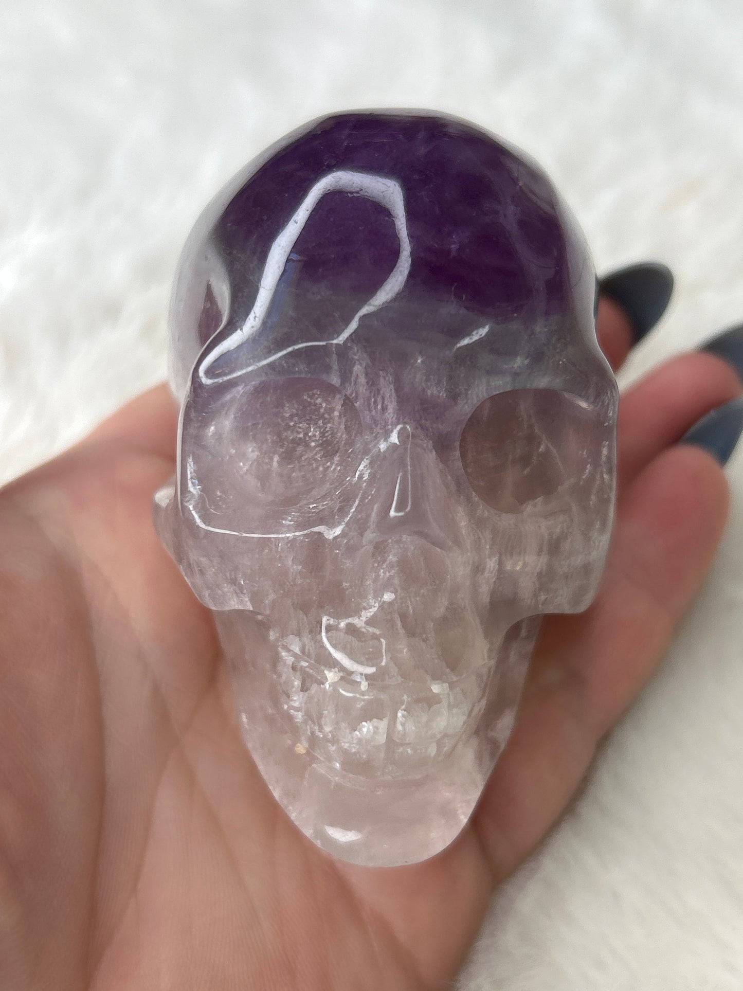 Fluorite Skull