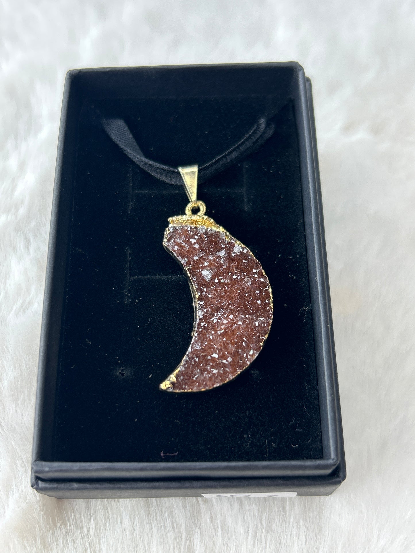 Amethyst Moon Necklace