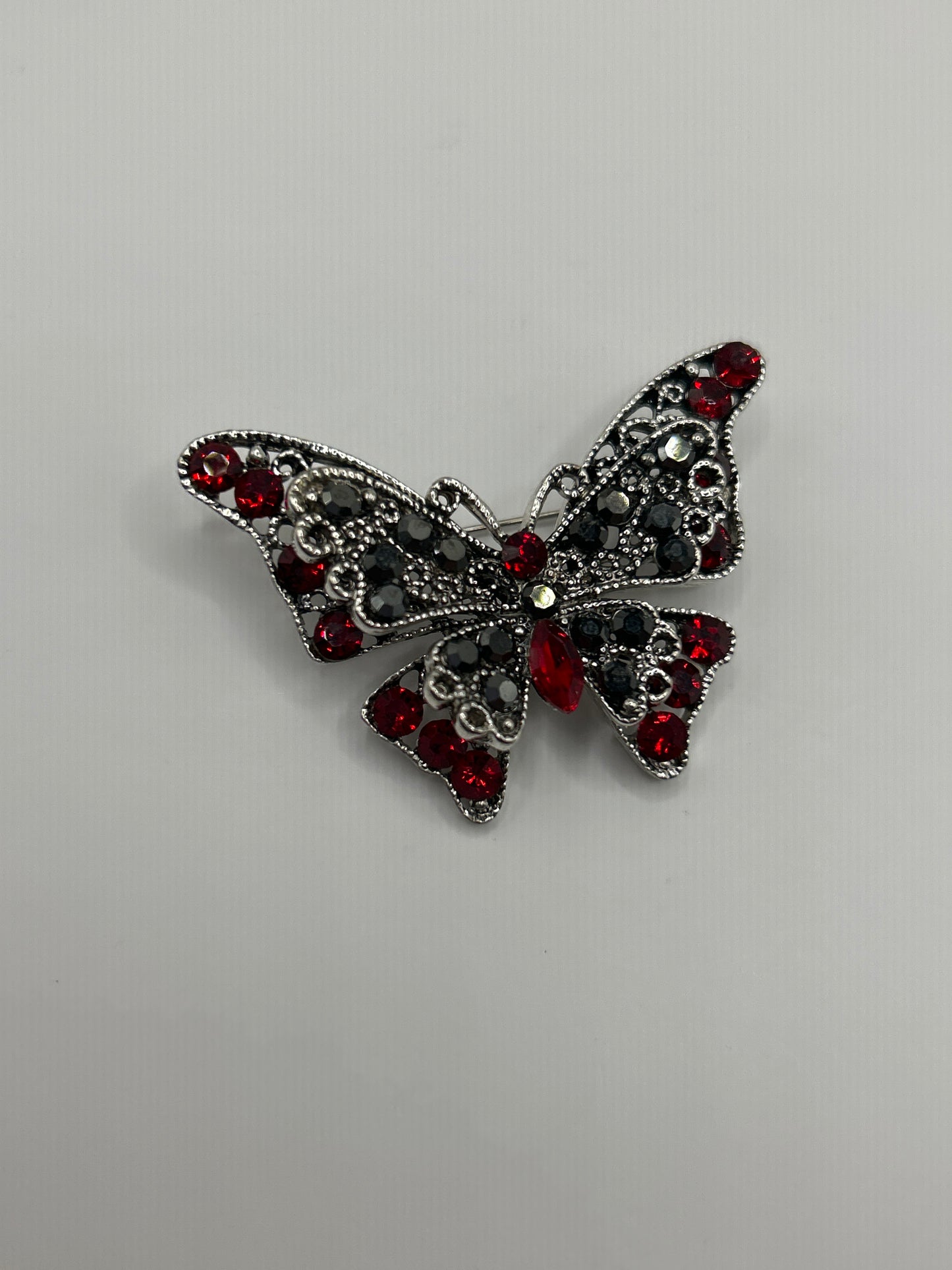 Red Butterfly Brooch
