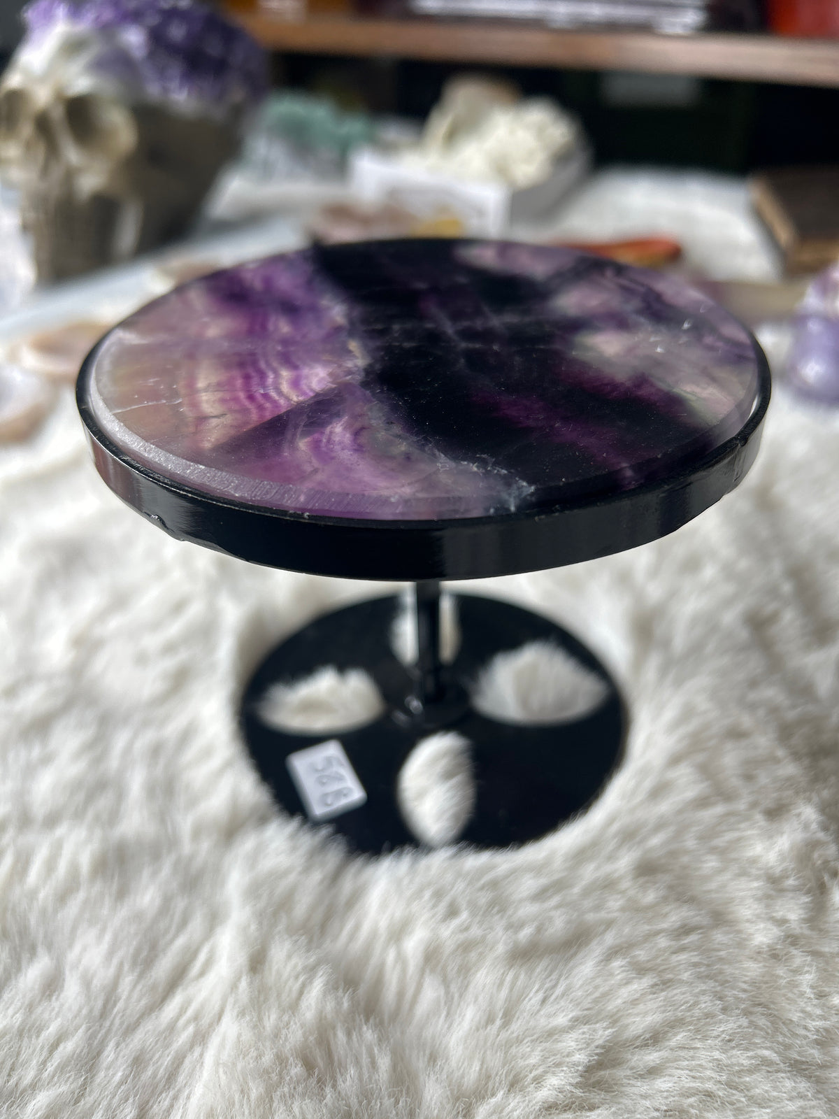 Fluorite Spinning Table