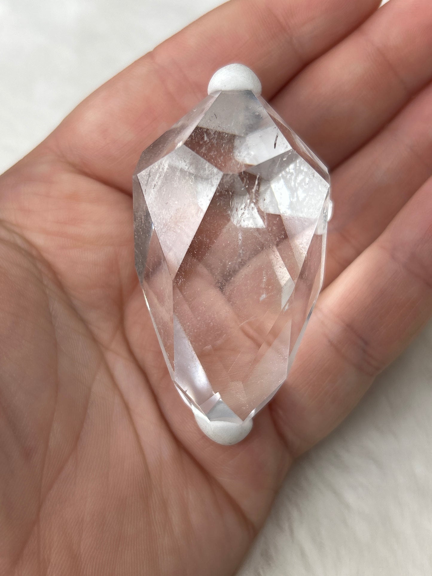 Faceted Clear Quartz DT