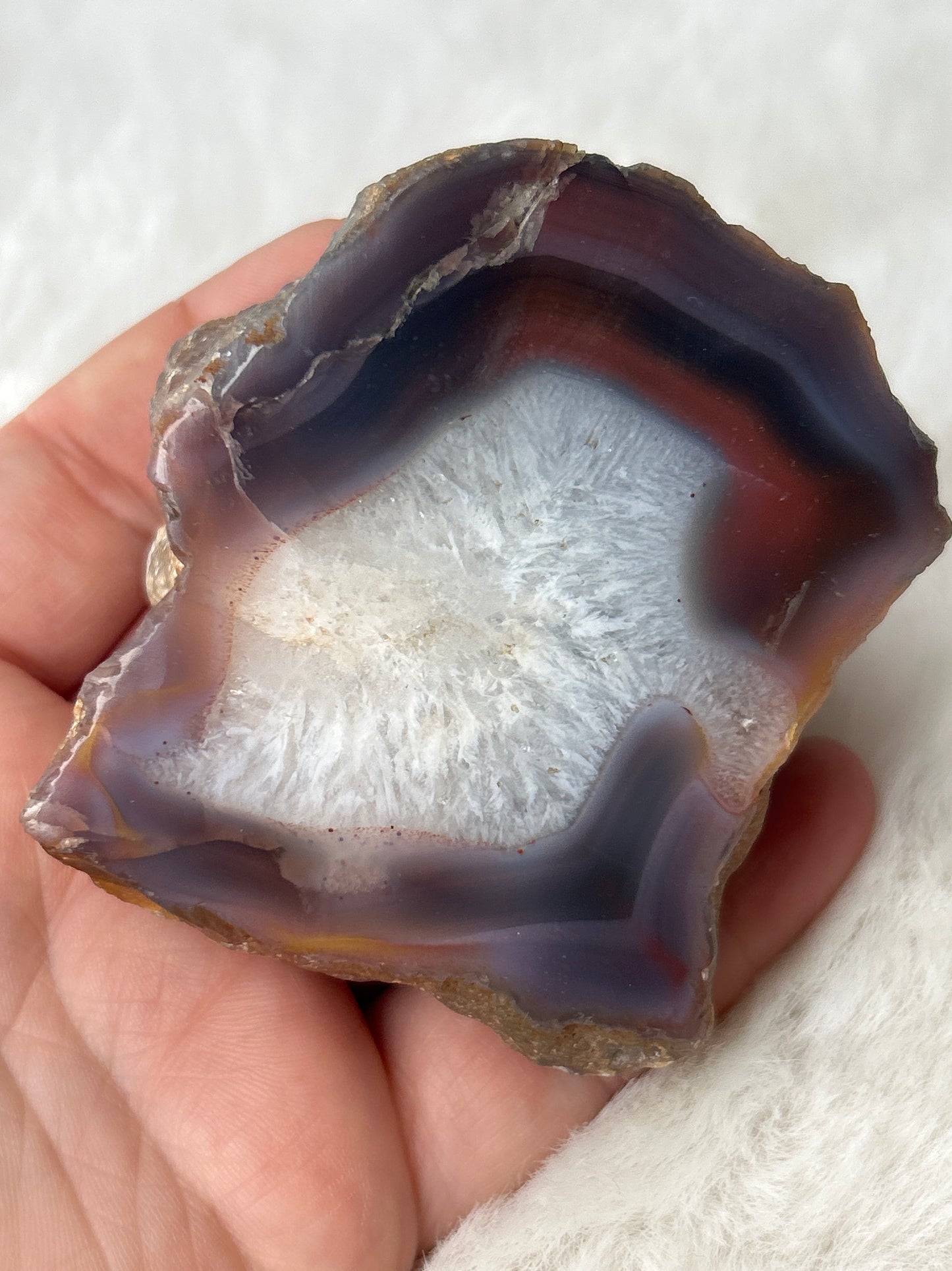 Red Sashe River Agate- Zimbabwe