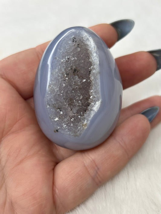 Druzy Agate Egg