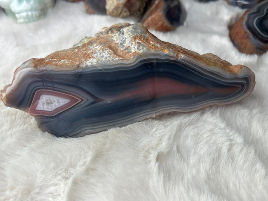 Red Sashe River Agate - Zimbabwe