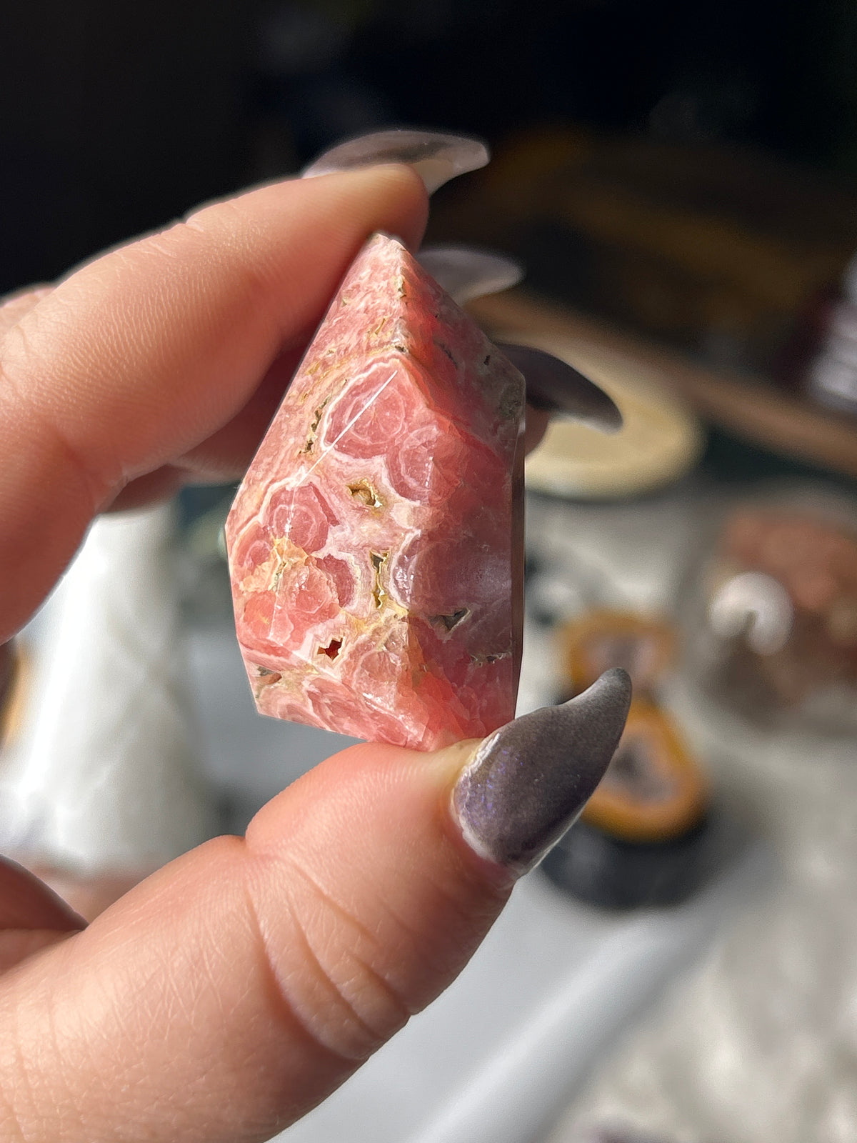 Rhodochrosite Free Form-Argentina