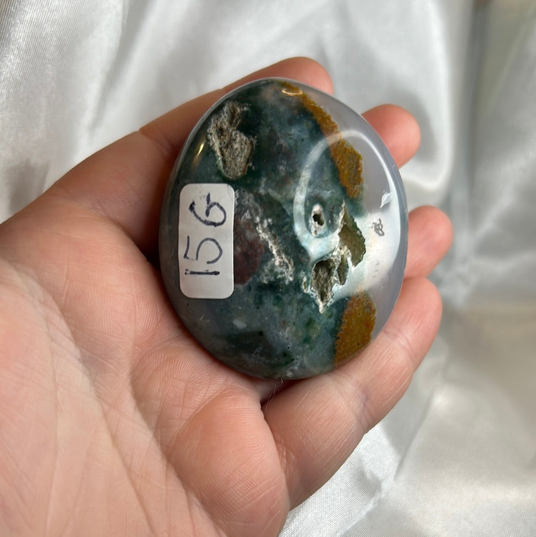 Ocean Jasper Palm Stone