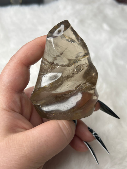 Smokey Quartz Flame