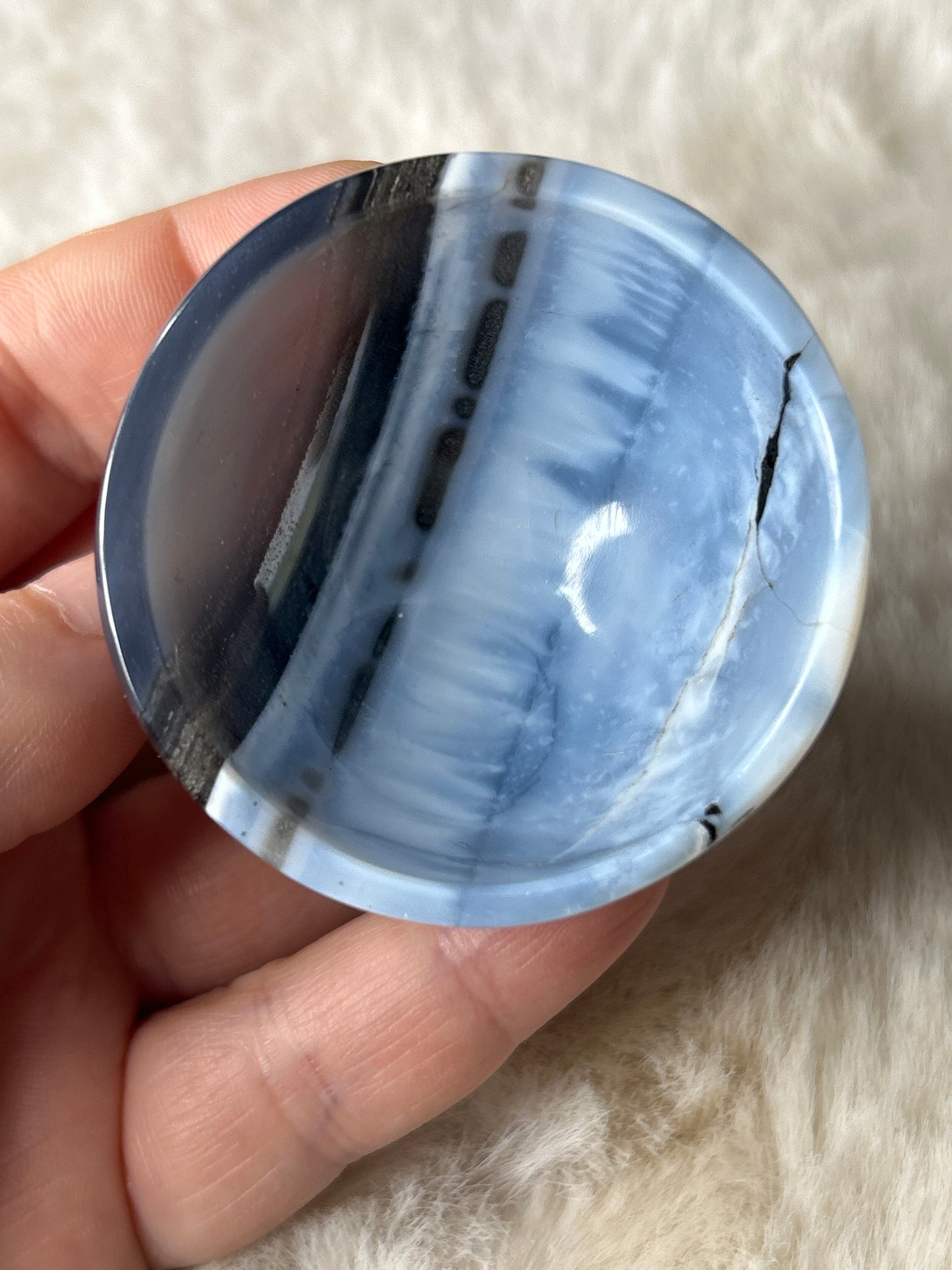 Owyhee Blue Opal Bowl