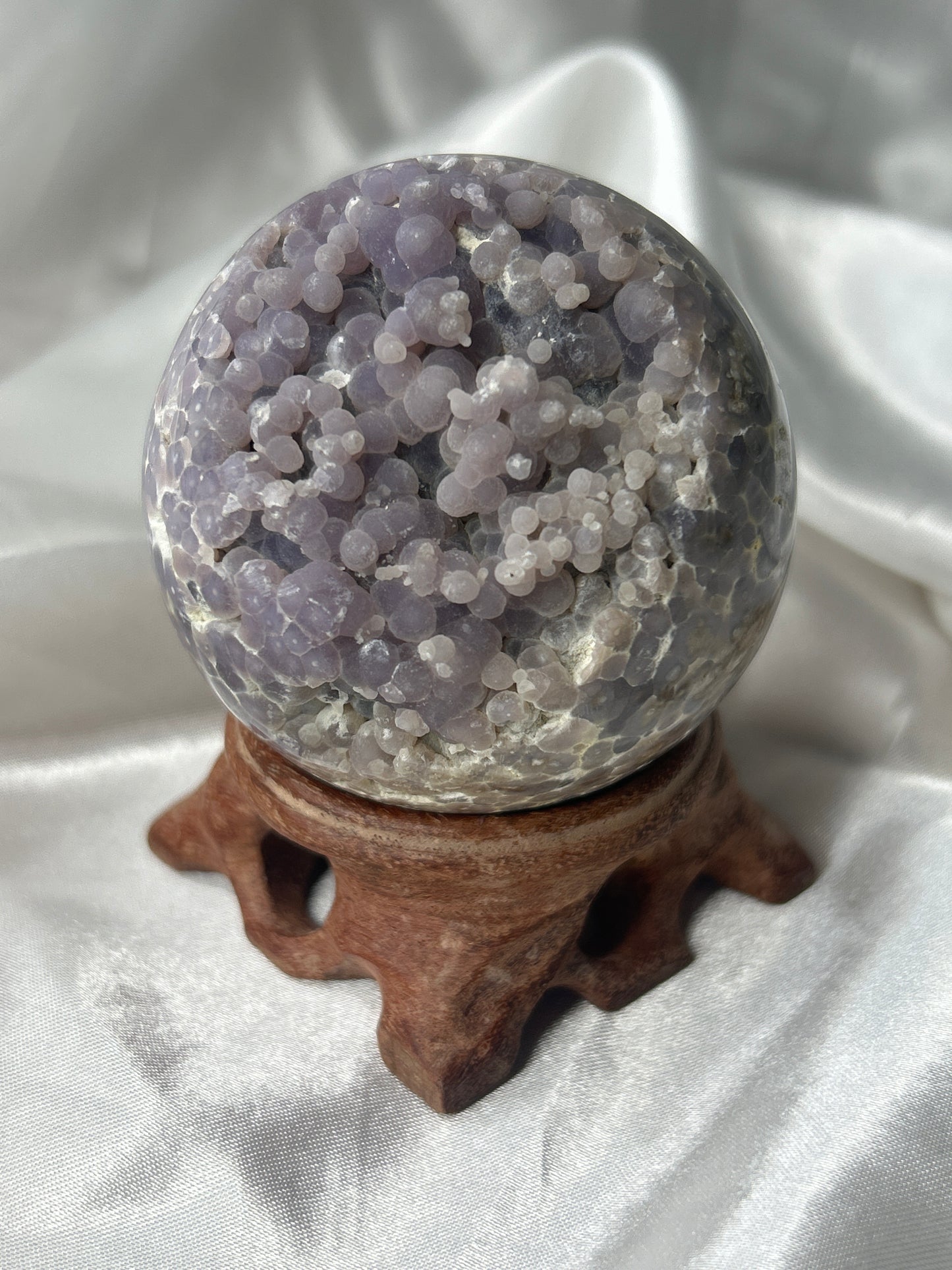 Grape Agate Sphere