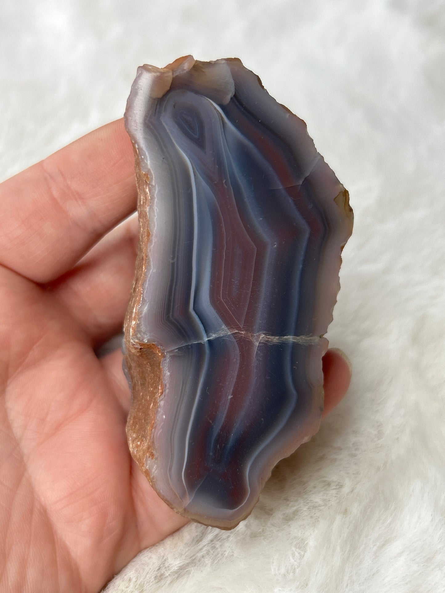 Red Sashe River Agate- Zimbabwe