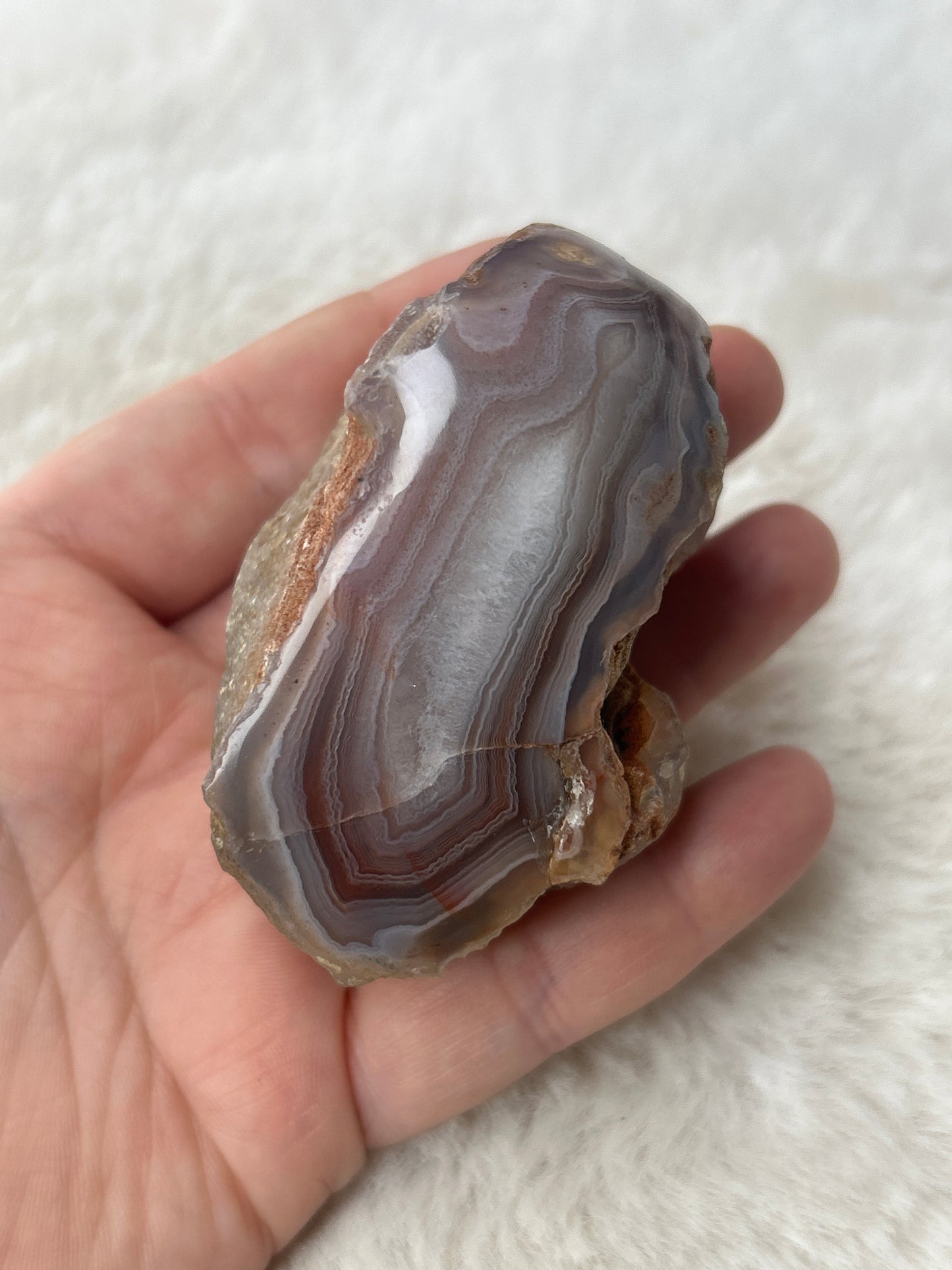 Red Sashe River Agate - Zimbabwe