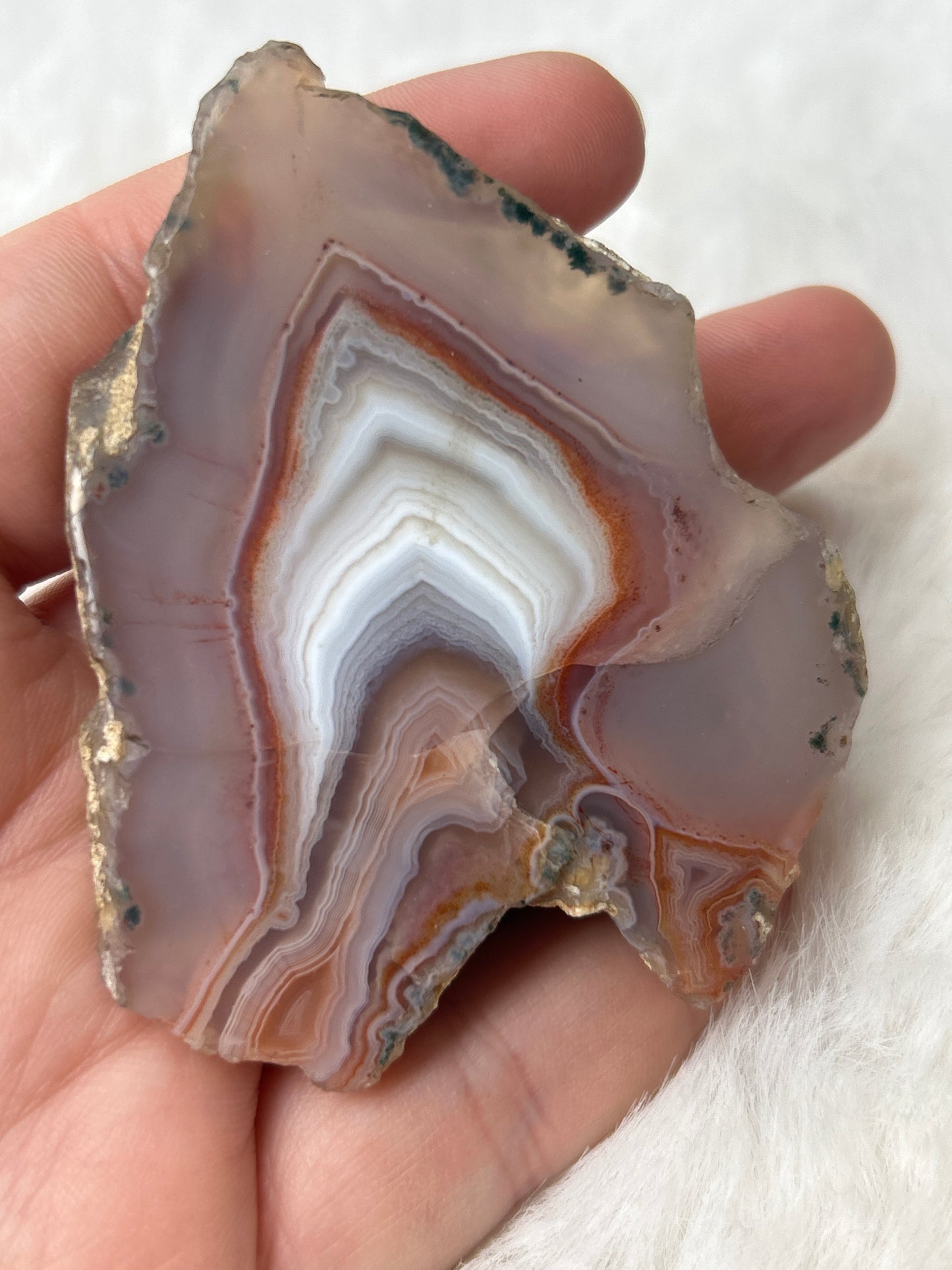 Red Sashe River Agate- Zimbabwe