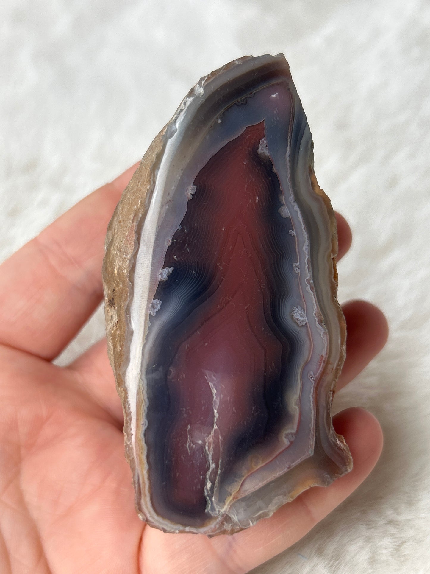 Red Sashe River Agate- Zimbabwe