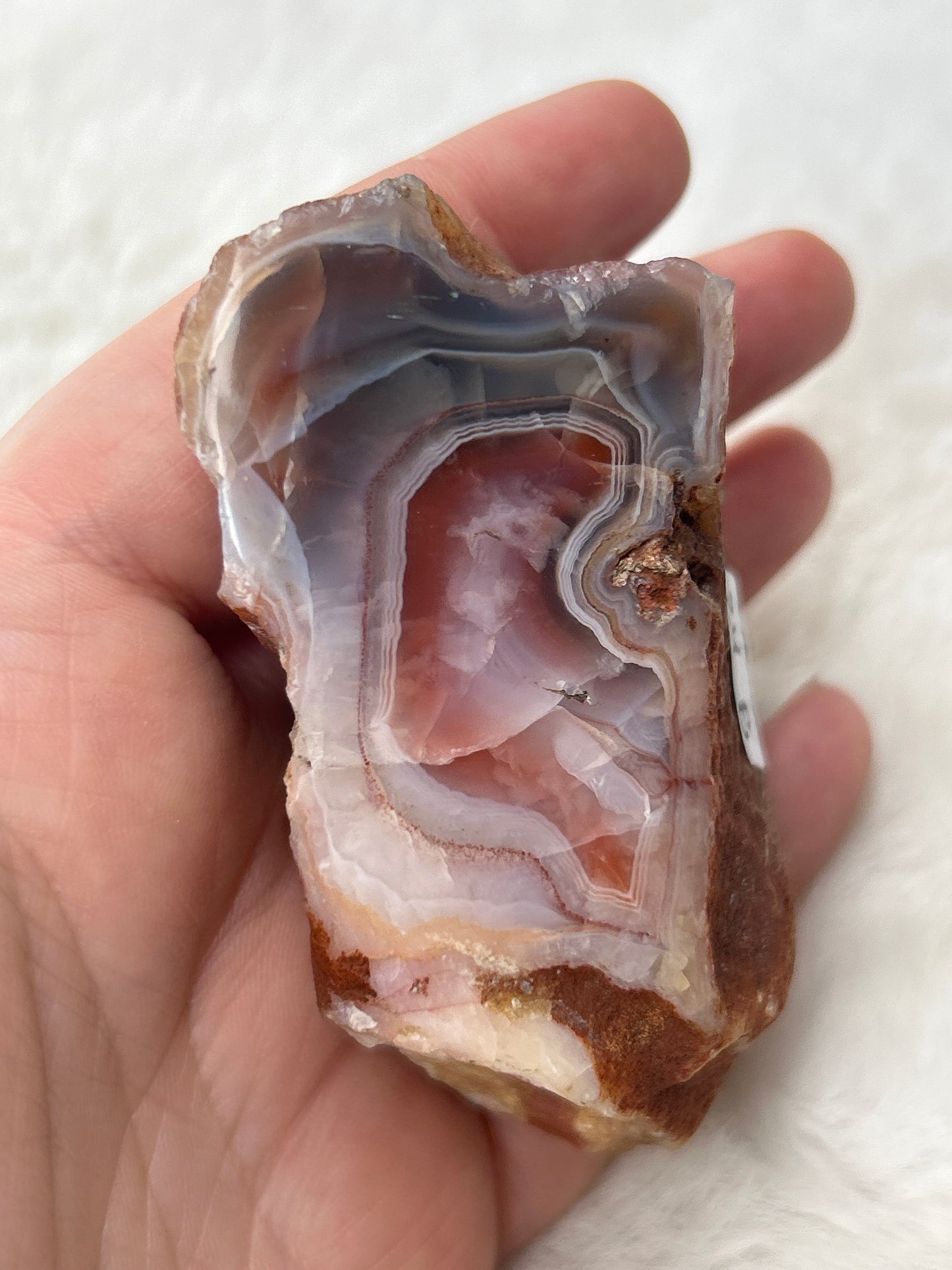 Red Sashe River Agate - Zimbabwe