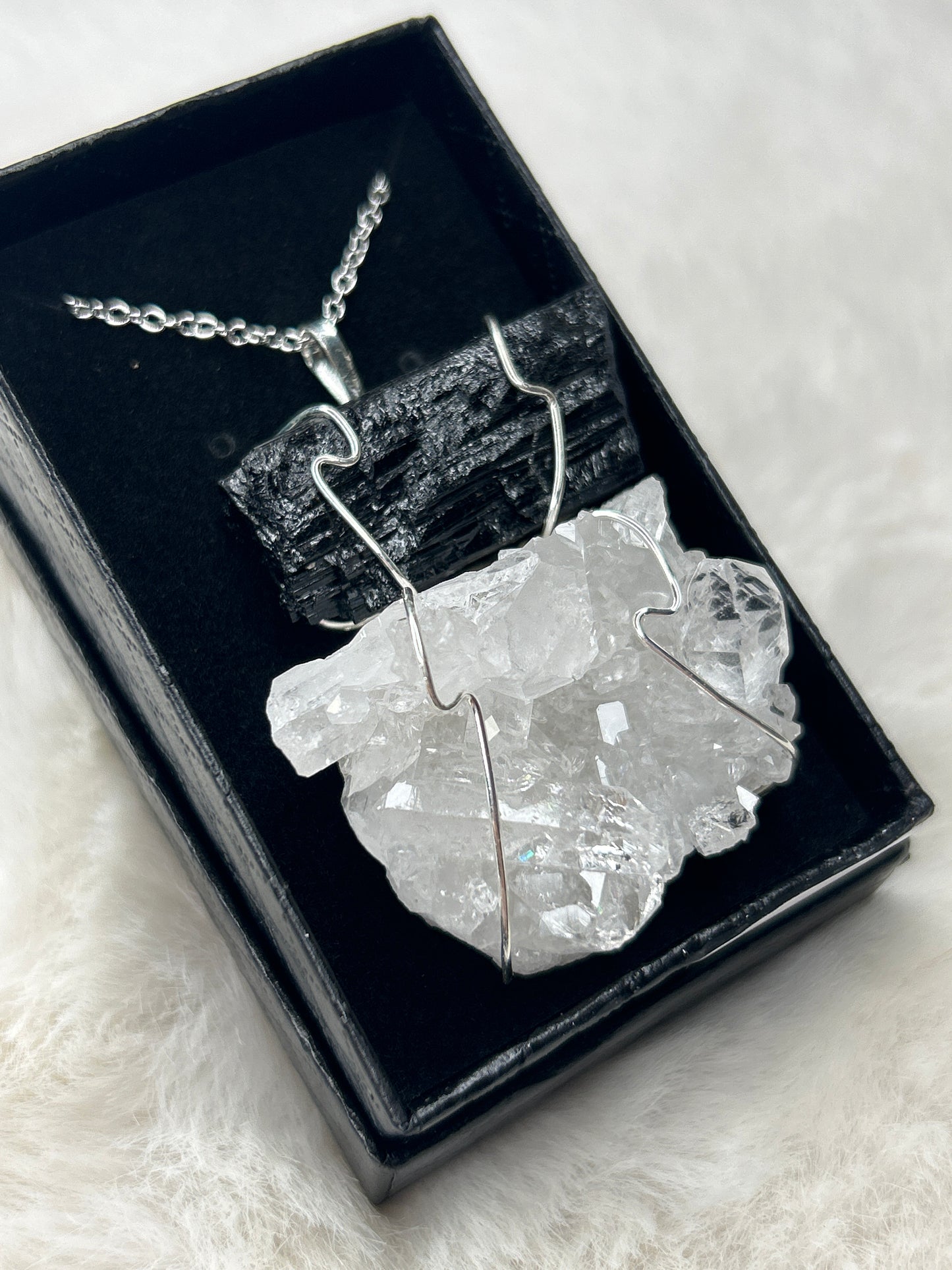 Tourmaline & Quartz Necklace