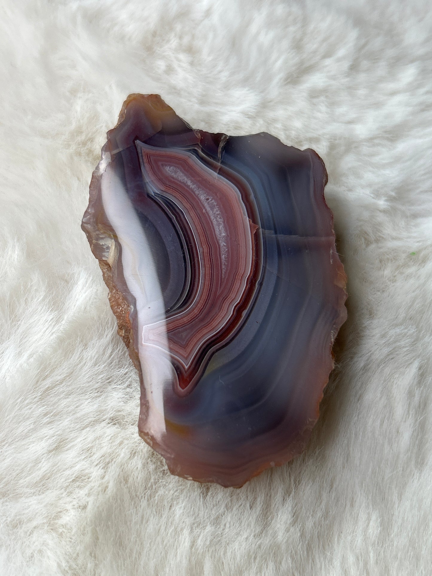 Red Sashe River Agate - Zimbabwe