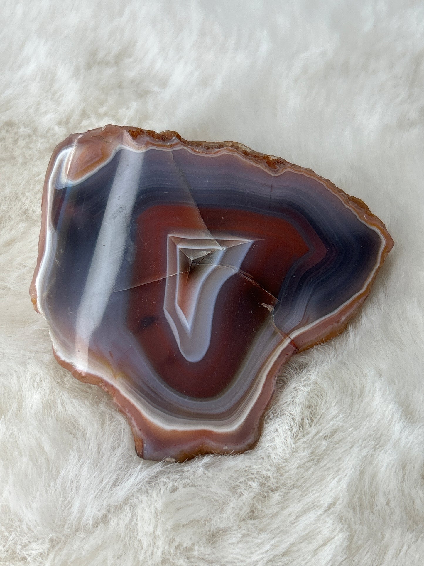 Red Sashe River Agate- Zimbabwe