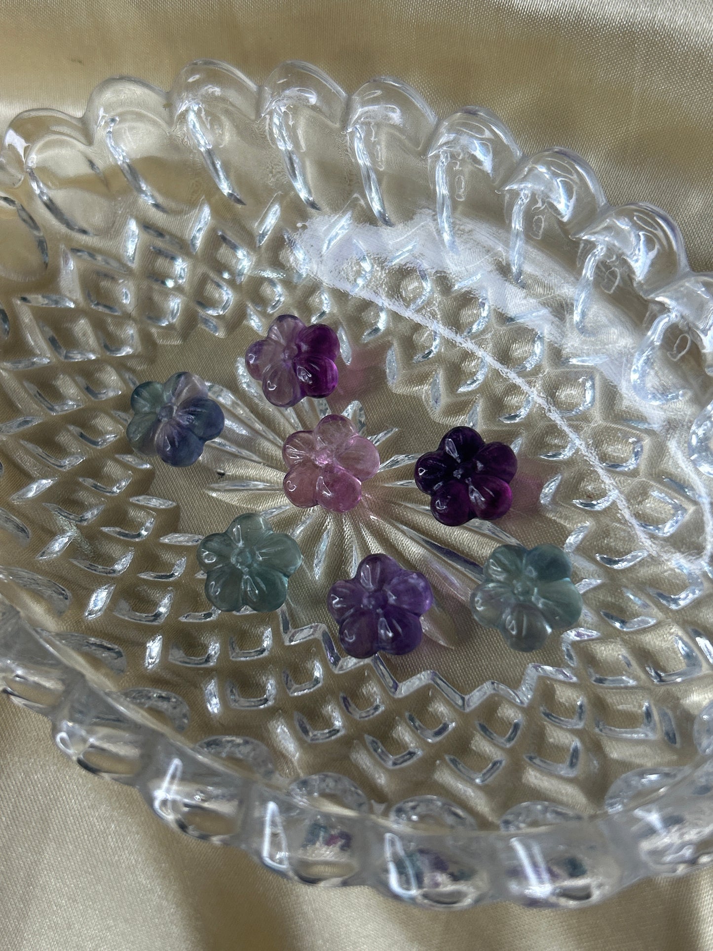 Mini Fluorite Flower