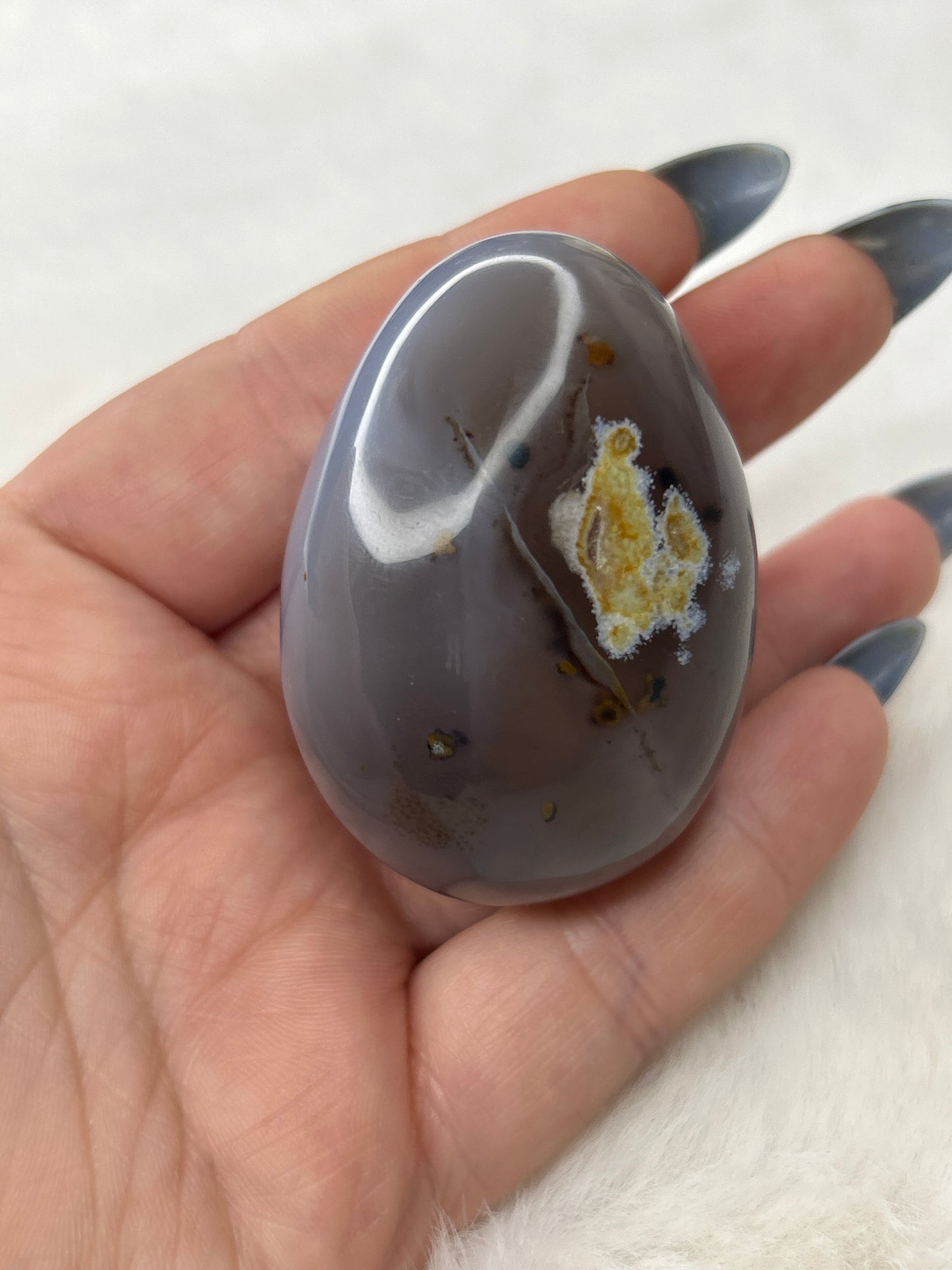 Druzy Agate Egg