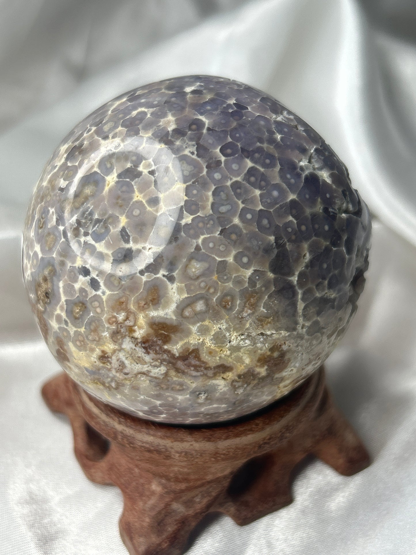 Grape Agate Sphere