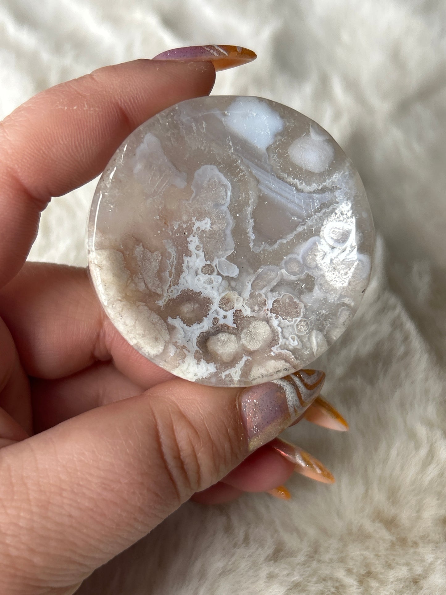 Flower Agate bowl