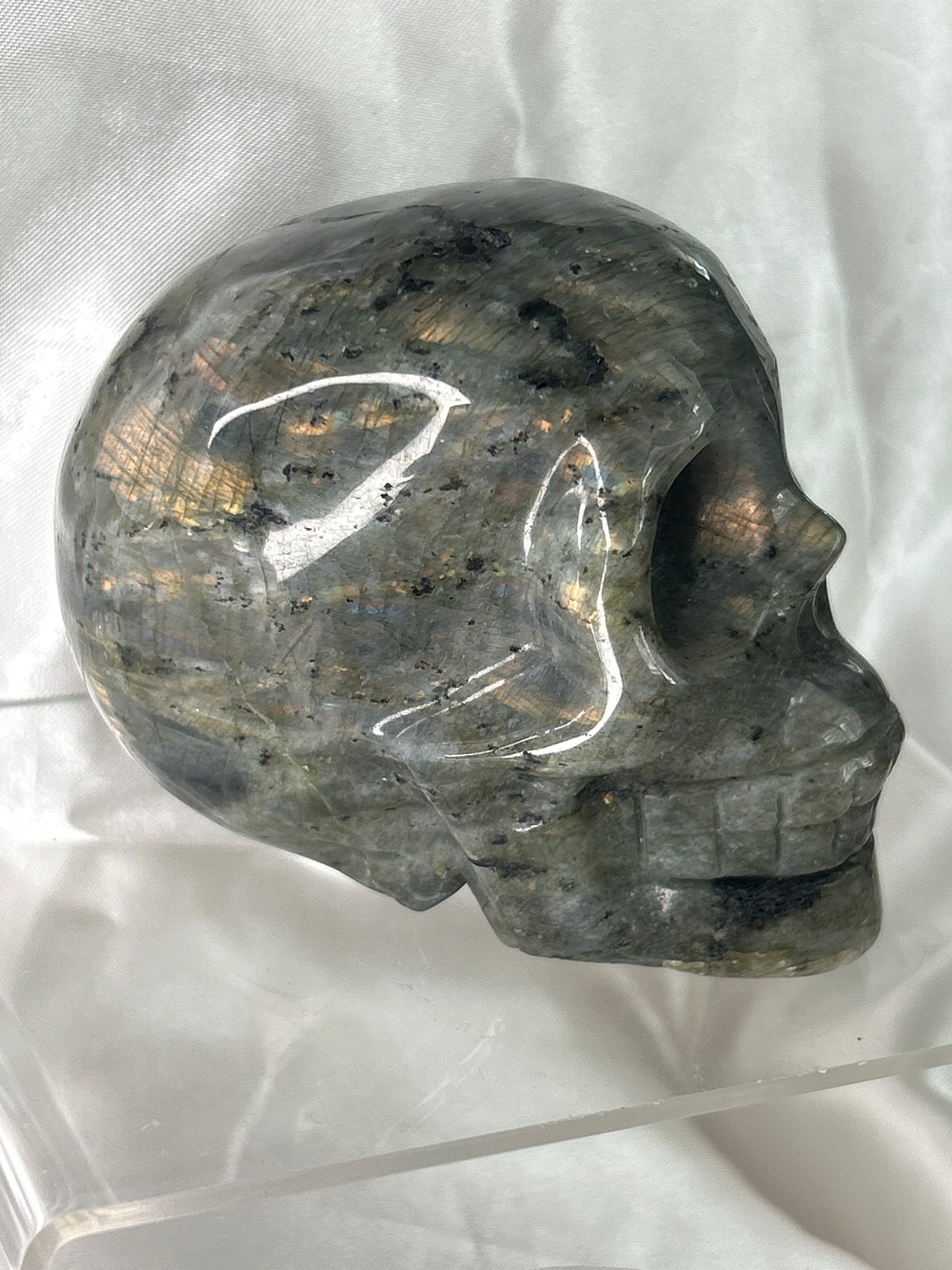 Labradorite Skull