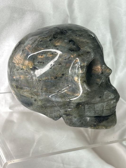 Labradorite Skull