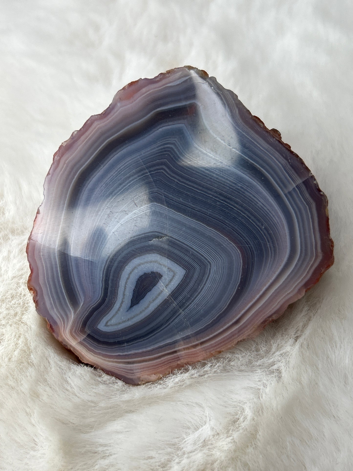 Red Sashe River Agate- Zimbabwe