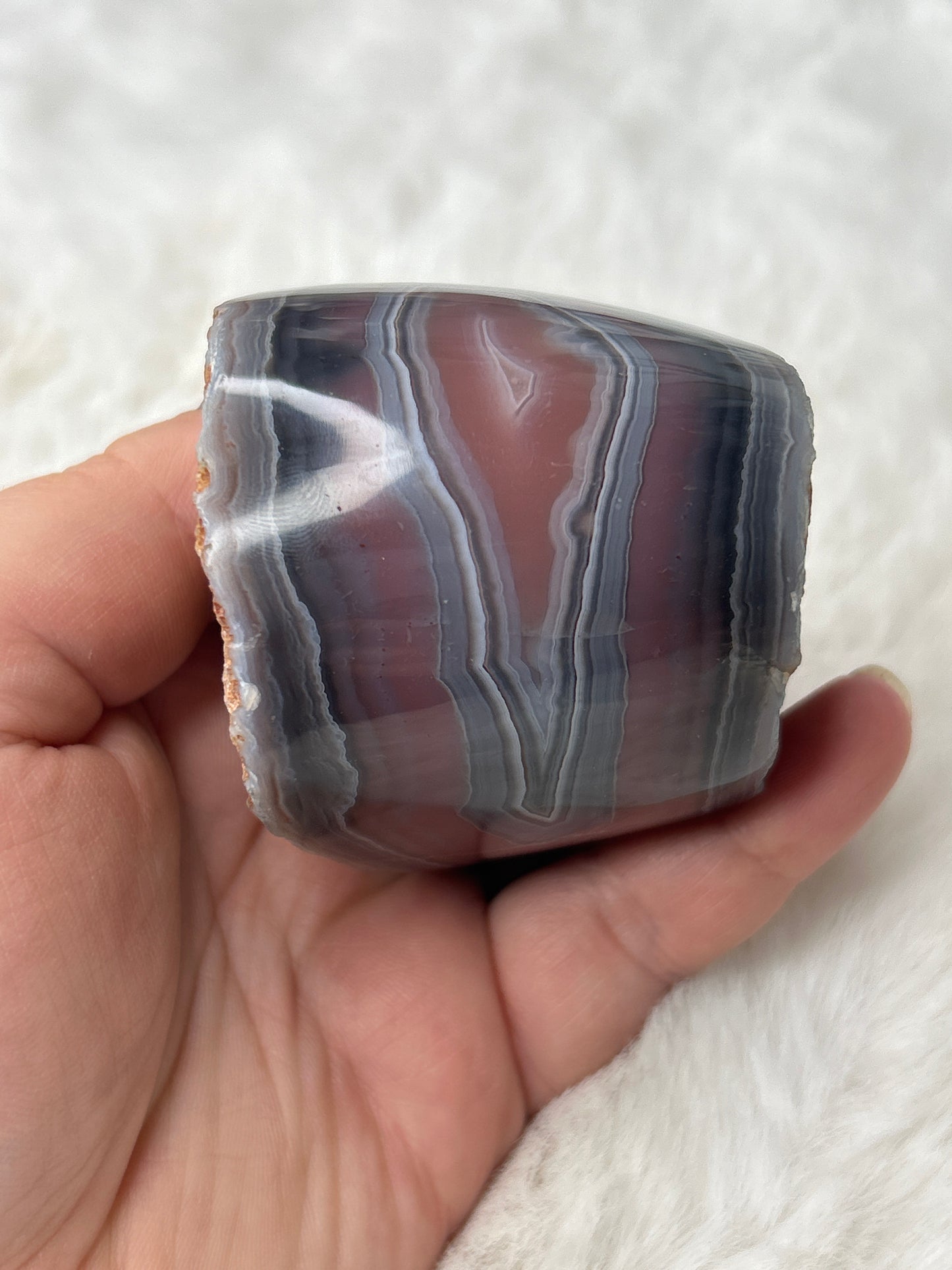 Red Sashe River Agate- Zimbabwe