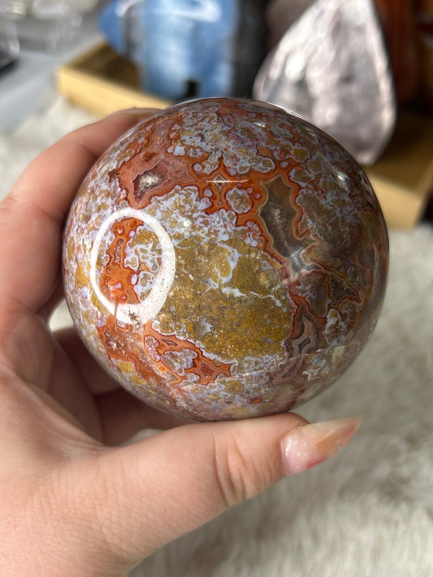 Ocean Jasper Sphere