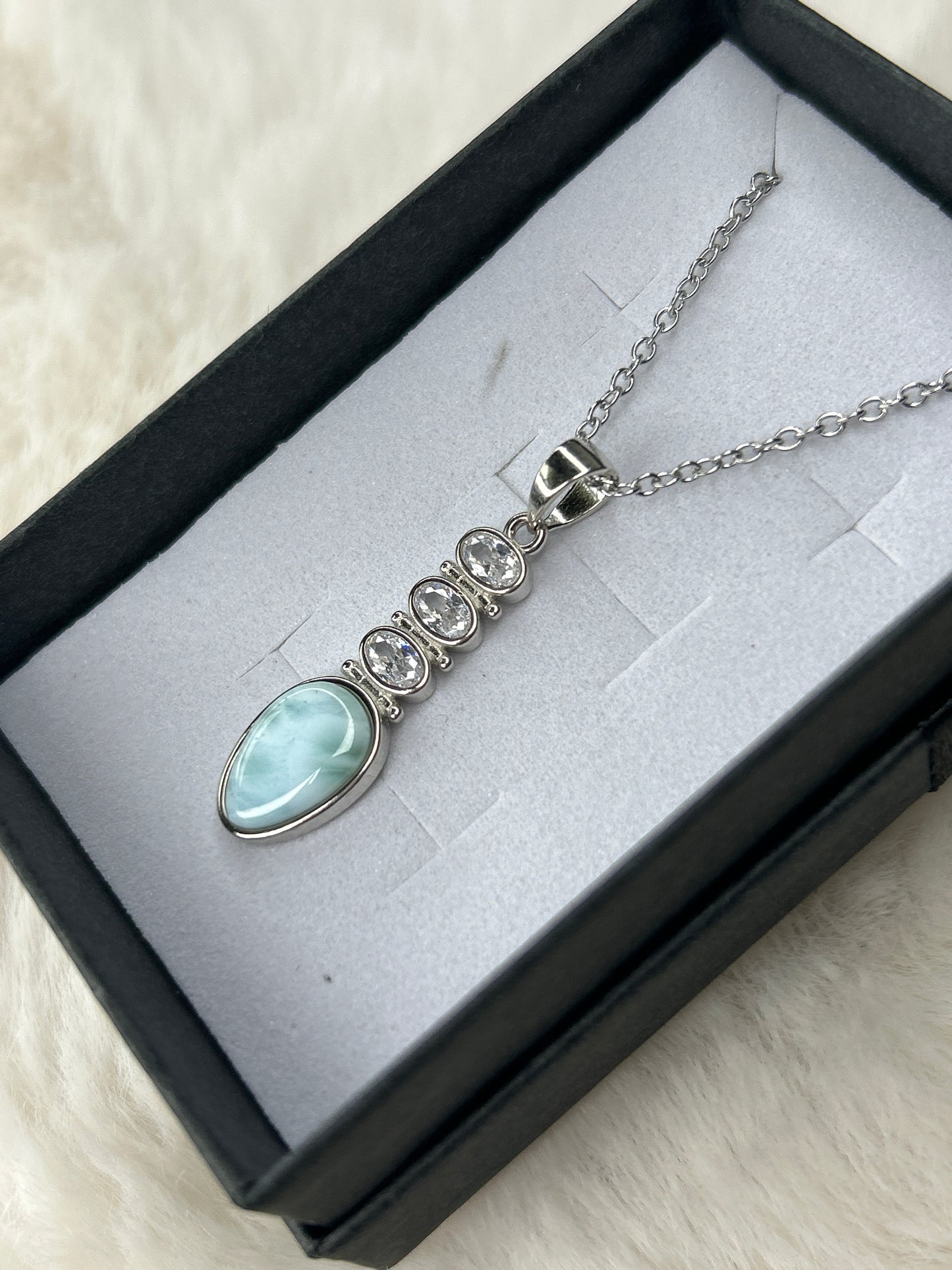 Larimar Necklace