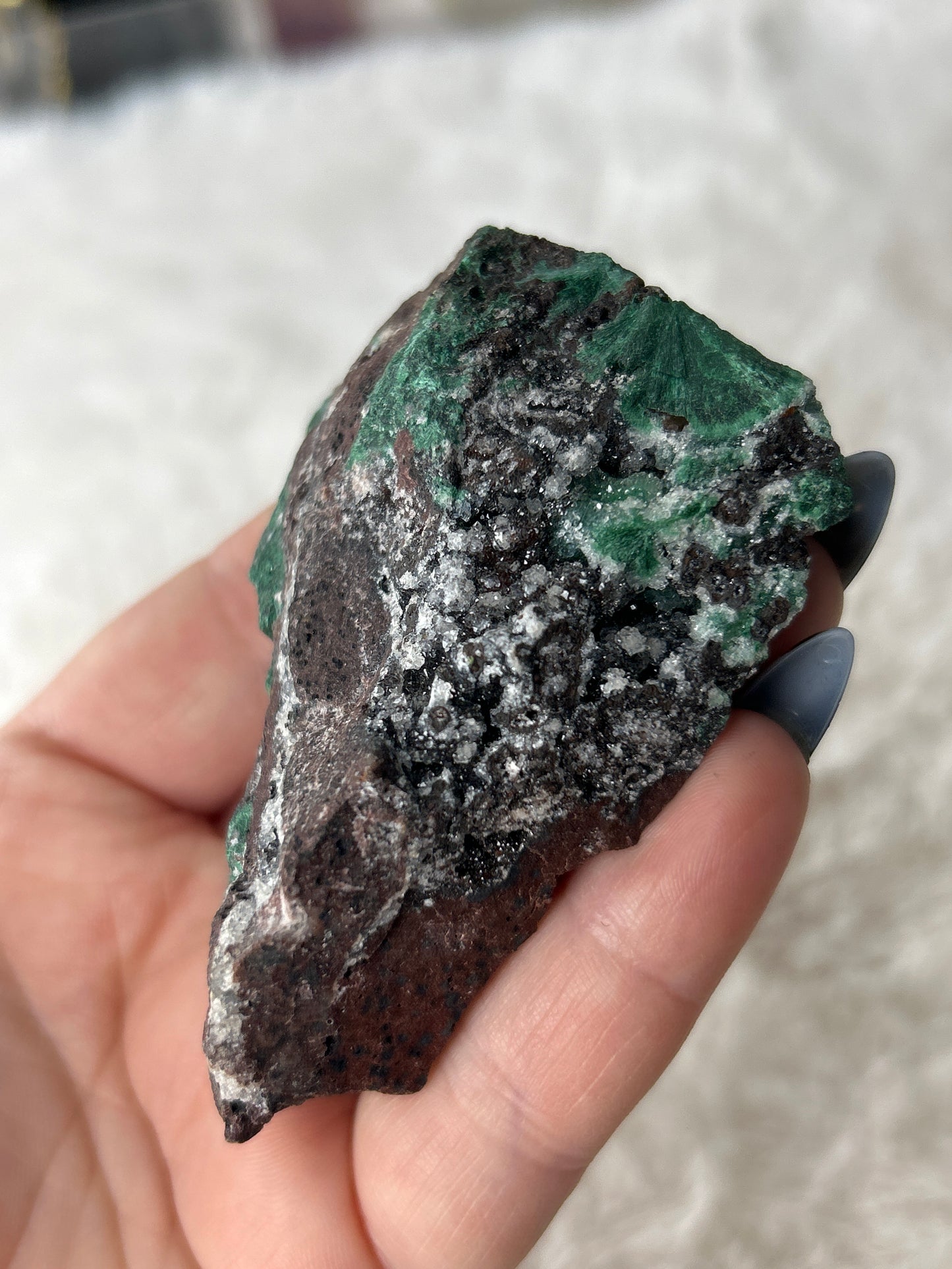 Sugary Malachite Specimen