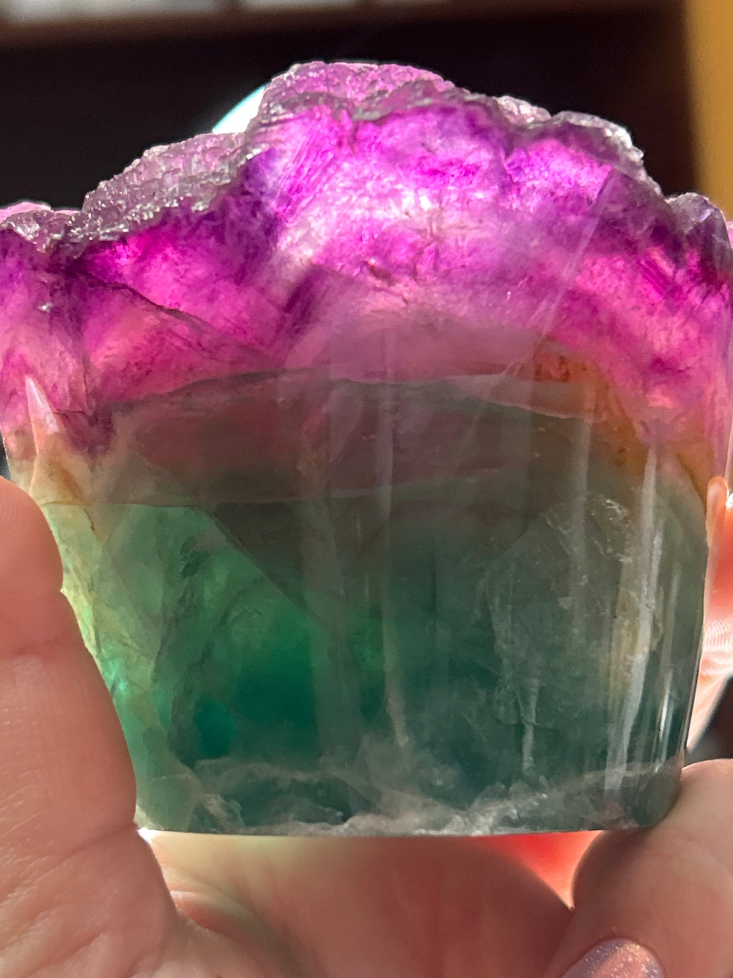 Fluorite Specimen Cupcake