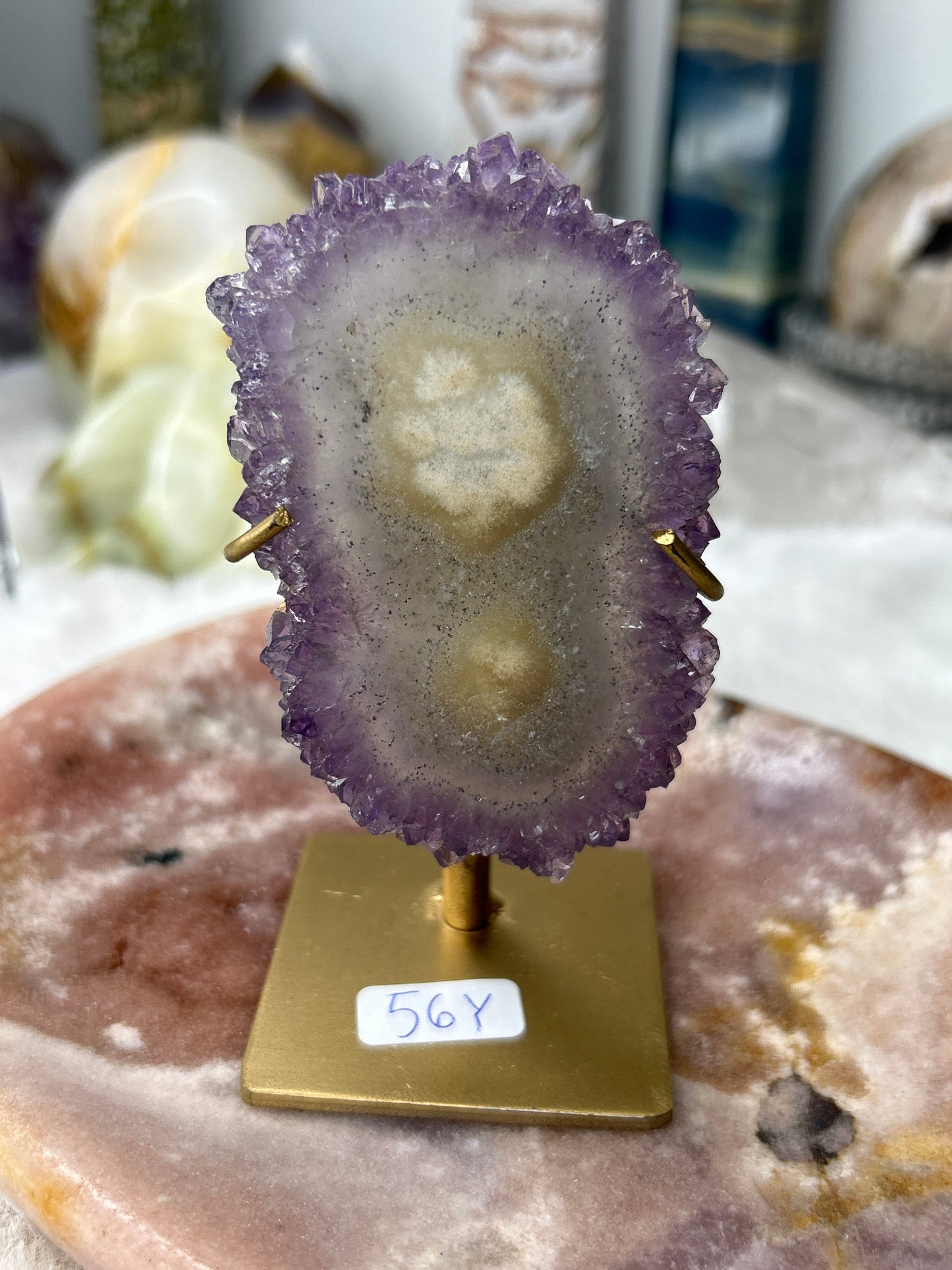 Amethyst Stalactite on Stand