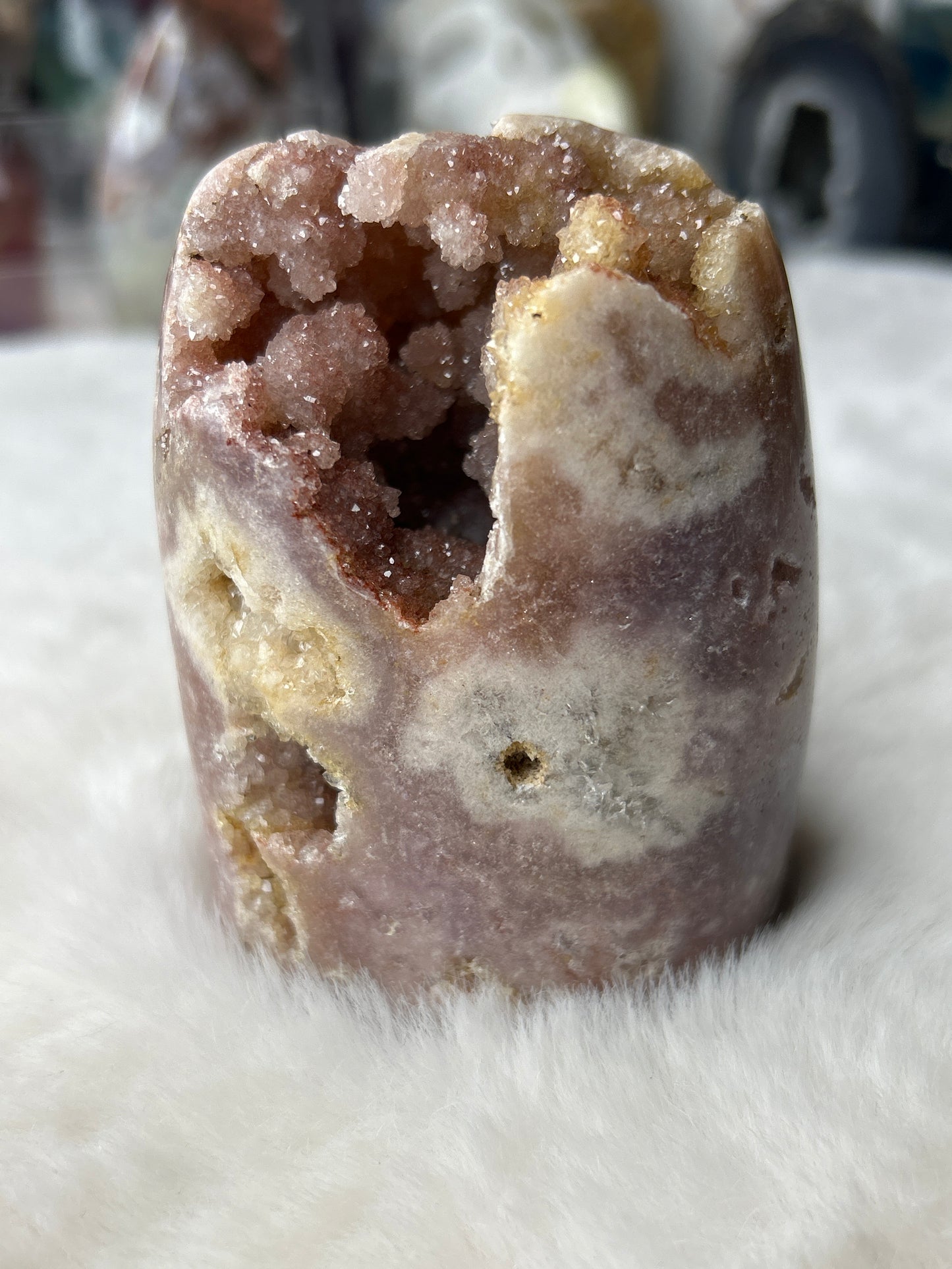 Druzy Pink Amethyst Free Form